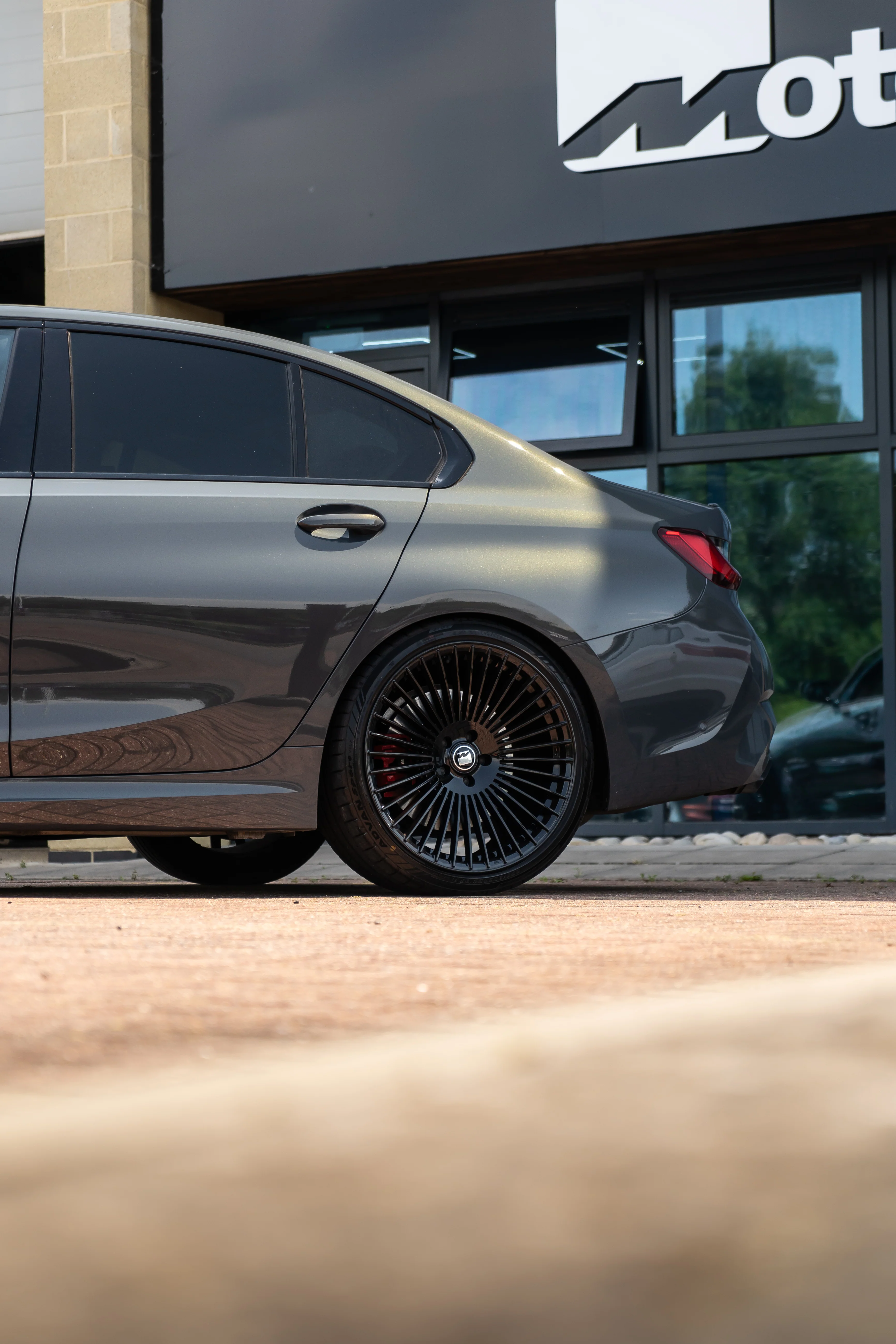 BMW 3 Series G20 G21 M-W5 20" Precision Black Motech Wheel - Image 19