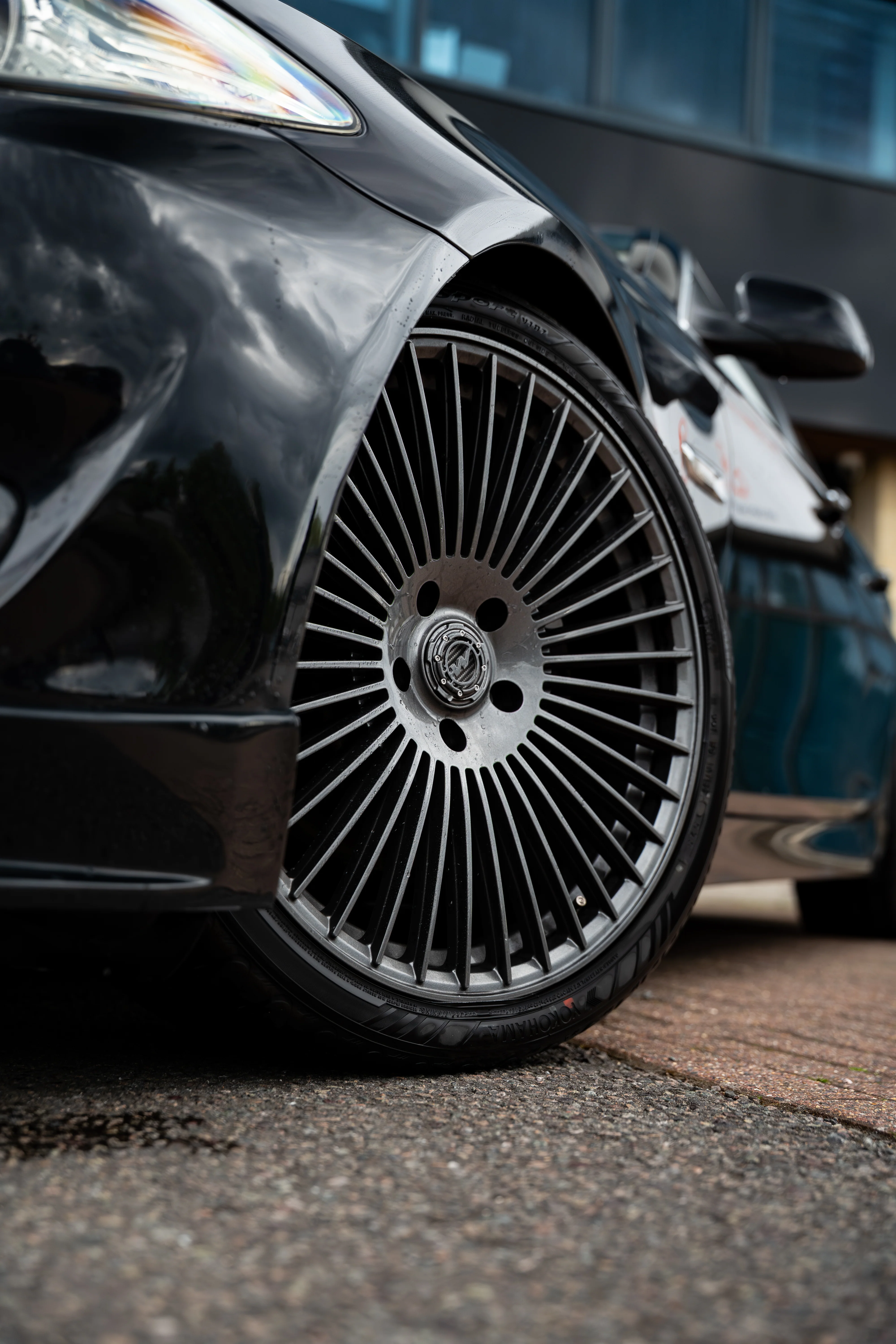 BMW 5 Series F10 M-W5 20" Carbon Grey Motech Wheel - Image 3