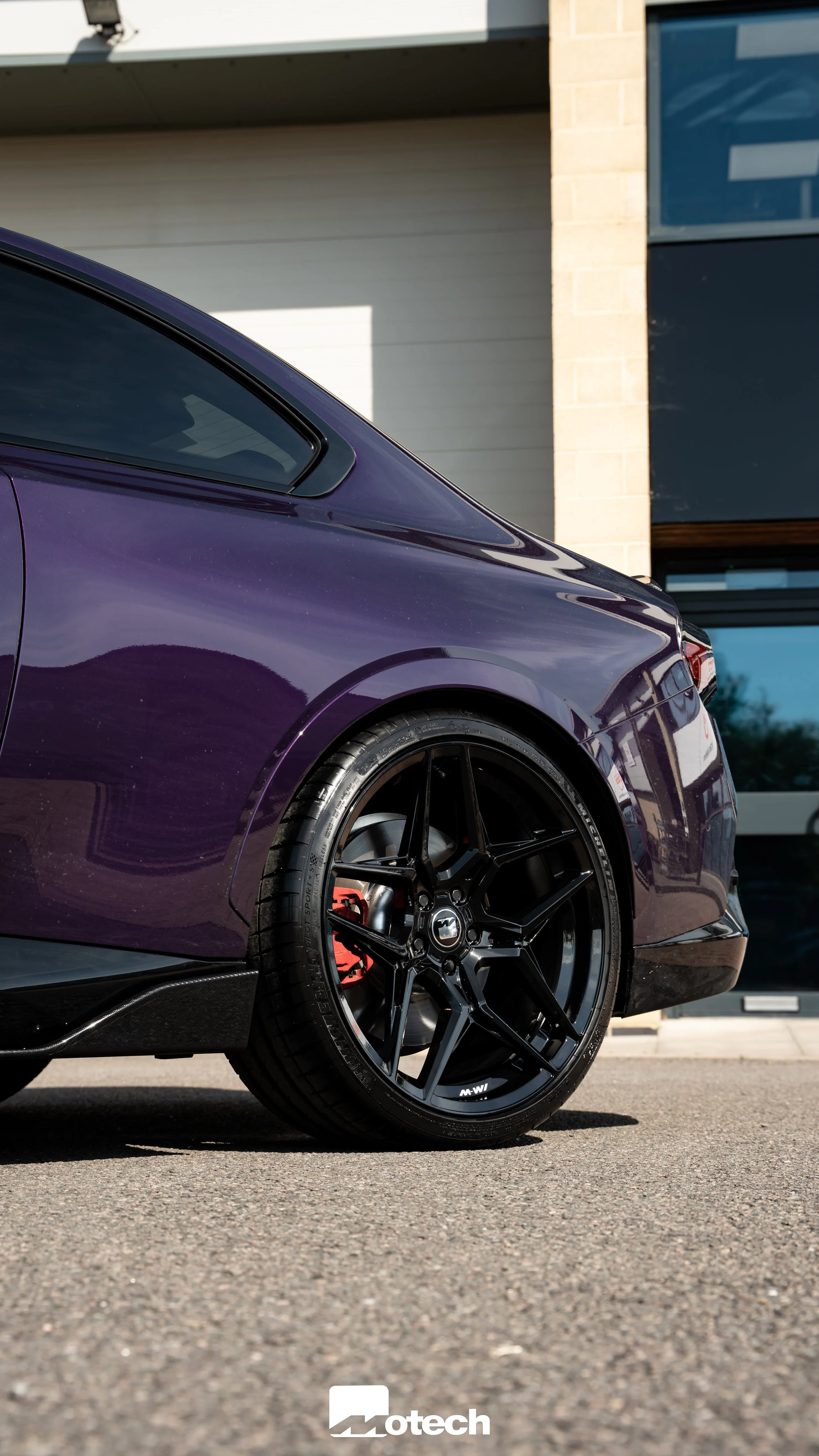 BMW 2 Series M240i G42 M-W1 20" Precision Black Motech Wheel - Image 11