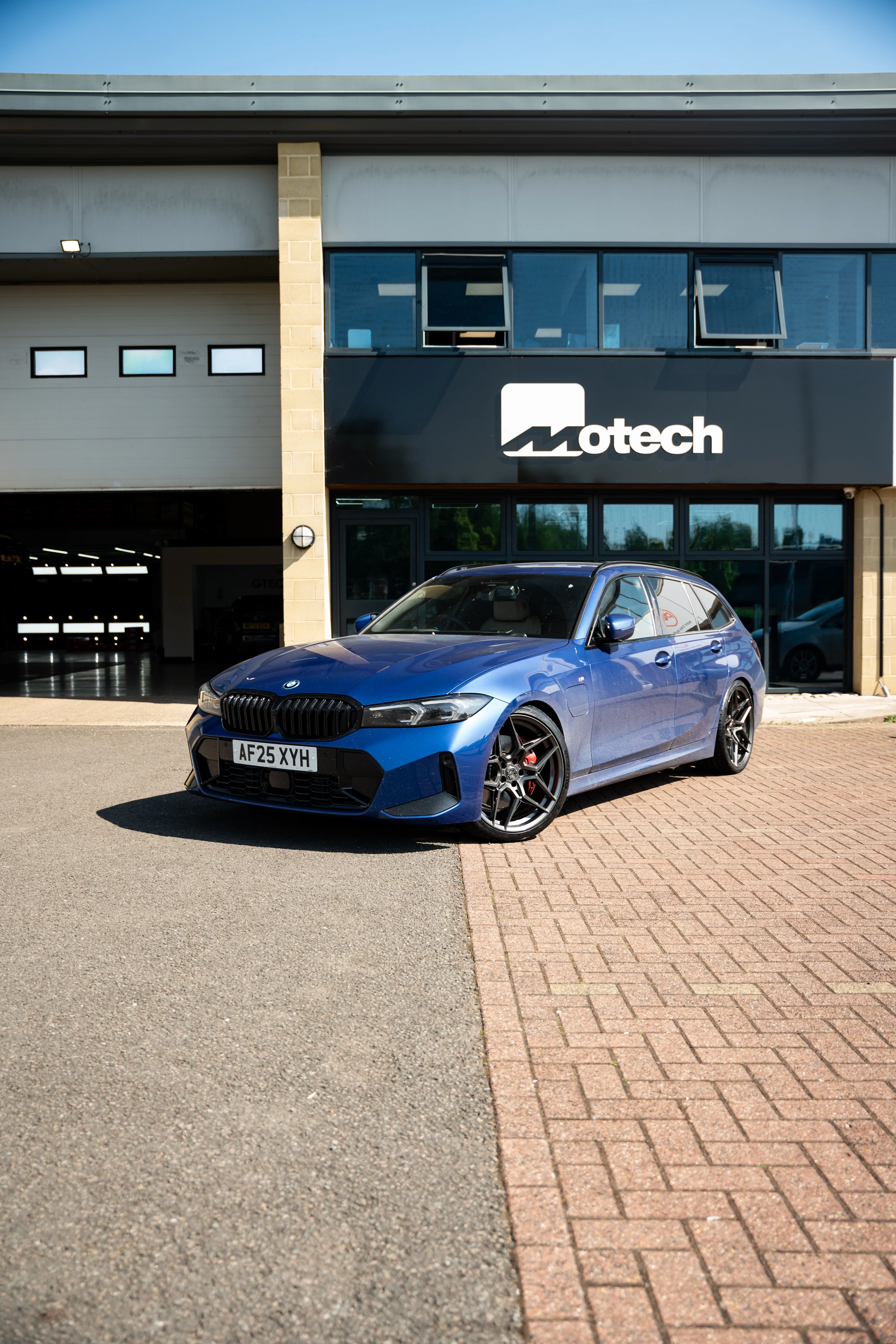 BMW 3 series G20 G21 M-W1 20" Carbon Grey Motech Wheel - Image 11