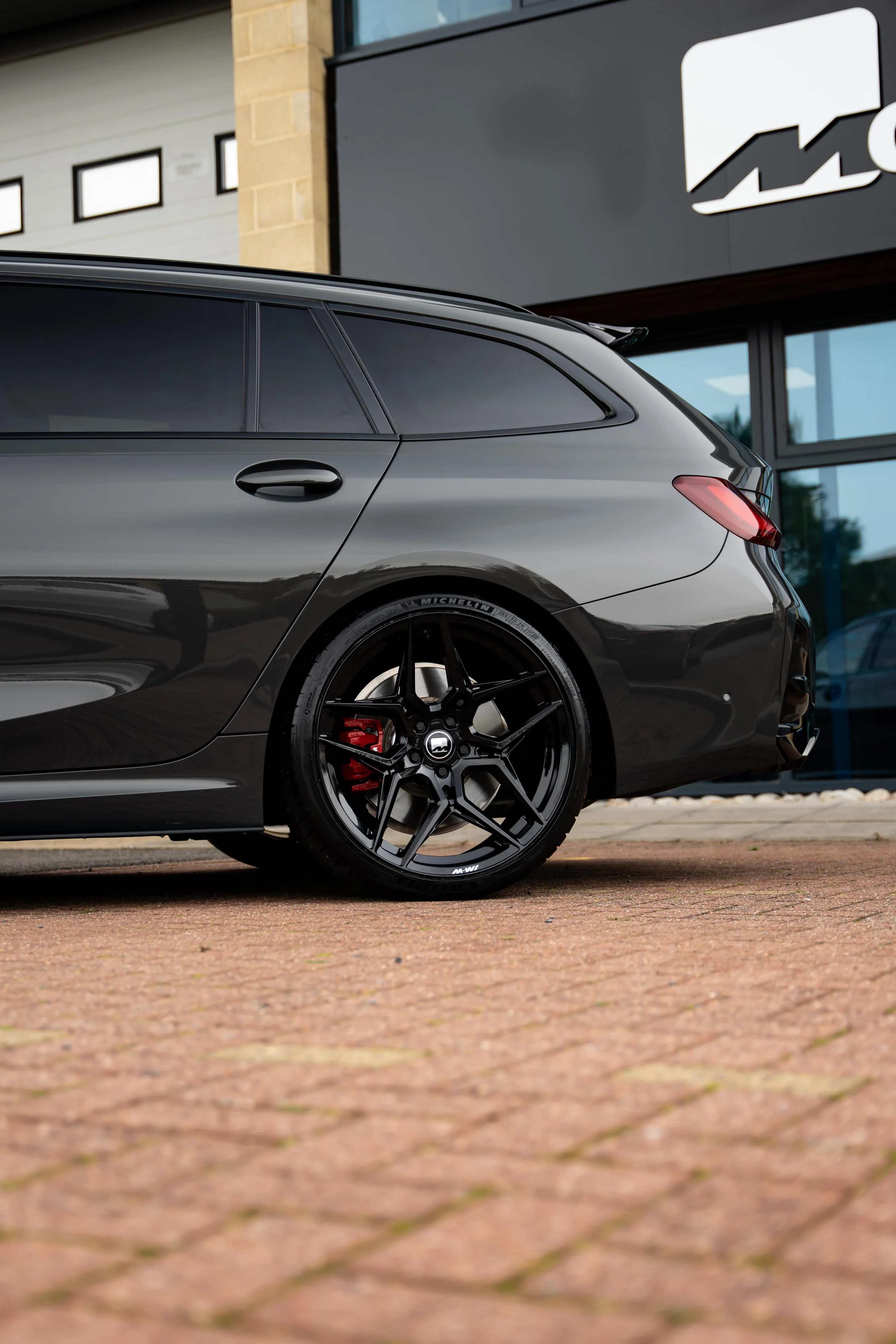 BMW 3 series G20/G21 M-W1 20" Precision Black Motech Wheel - Image 7