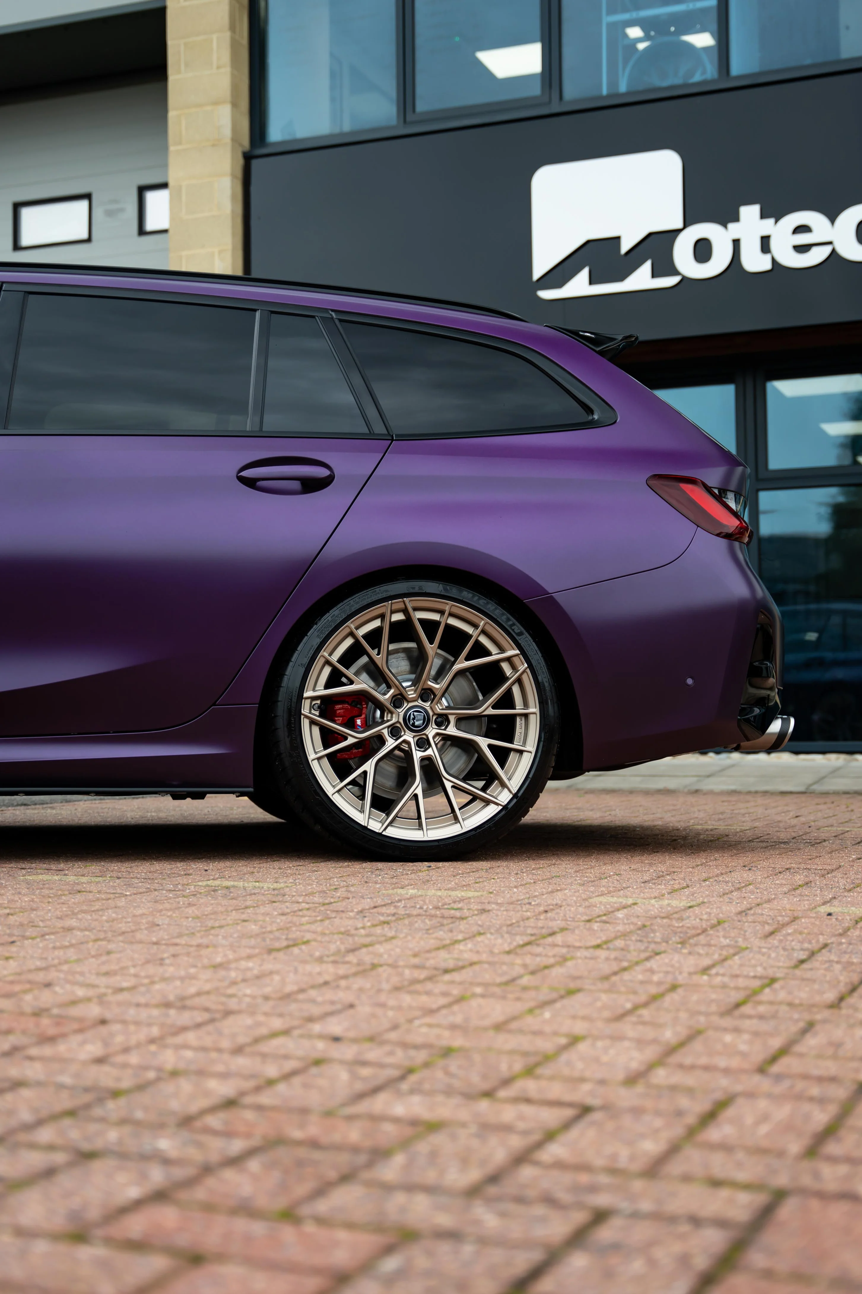 BMW 3 Series G20 G21 M-W3 20" Neodyme Gold Motech Wheel - Image 5