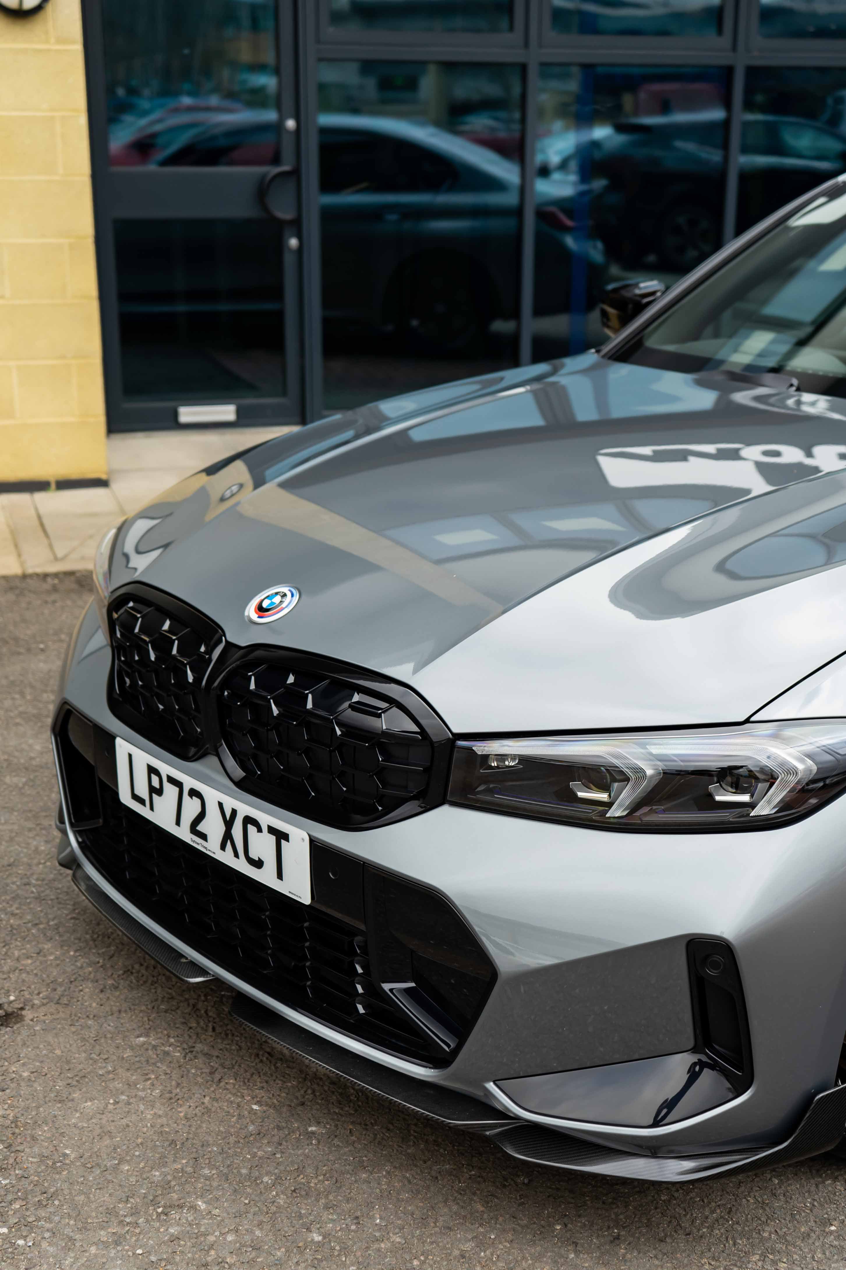 BMW 3 Series LCI G20 G21 M Performance Carbon Front Splitter - Image 2