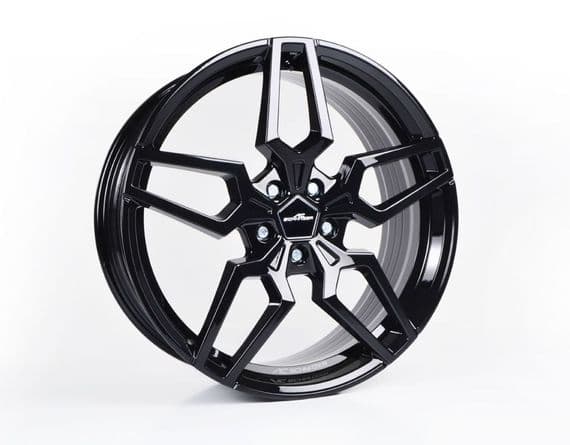 BMW 4 Series Gran Coupe G26 AC Schnitzer 20" AC4 Black Alloy Wheel Sets - Image 4