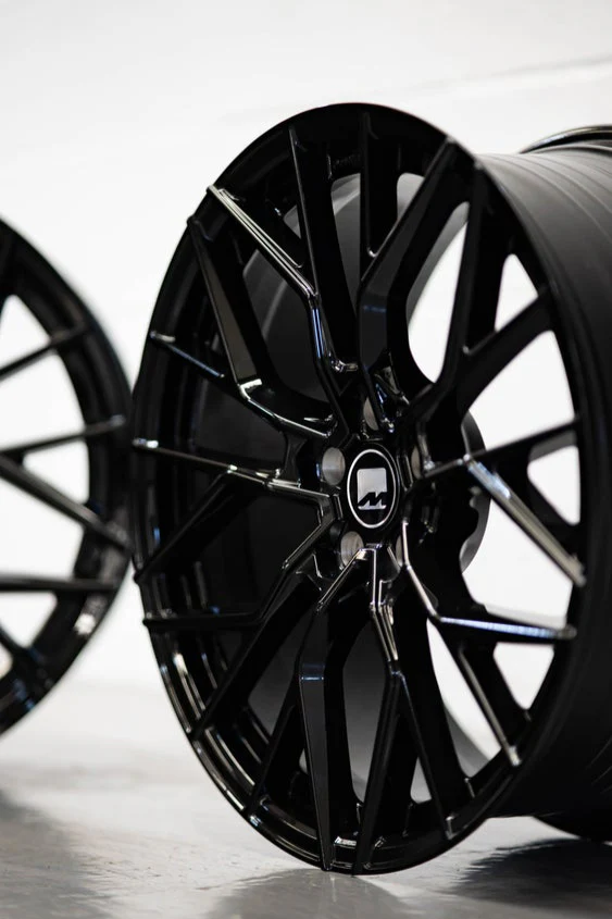 BMW 5 Series G30 G31 M-W3 20" Precision Black Motech Wheel - Image 4