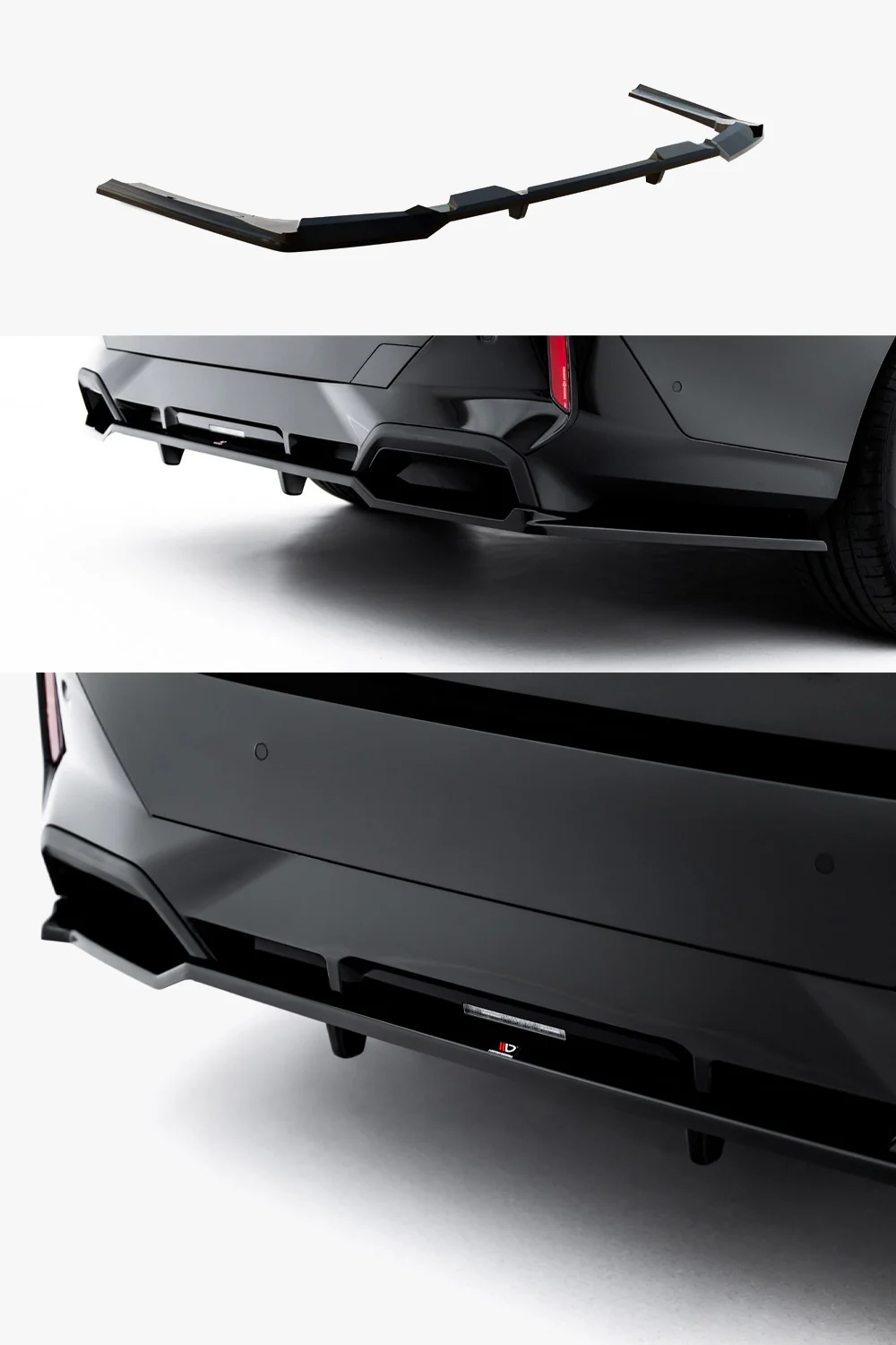 BMW 5 Series G60 i5 Maxton Design Rear Diffuser (Vertical Bars) - Image 5