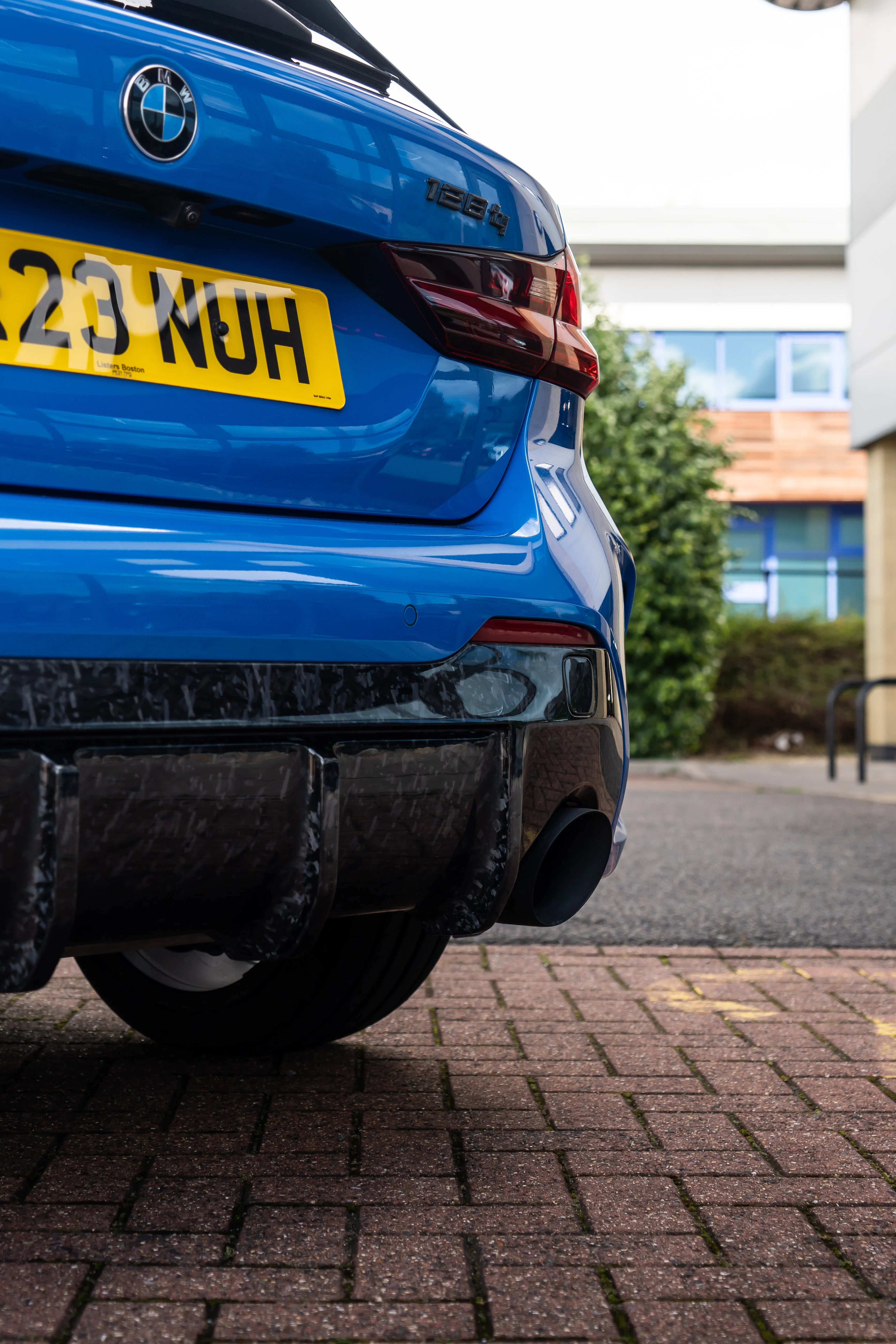 BMW F40 M135i xDrive M Performance Forged Carbon Rear Diffuser - Image 6