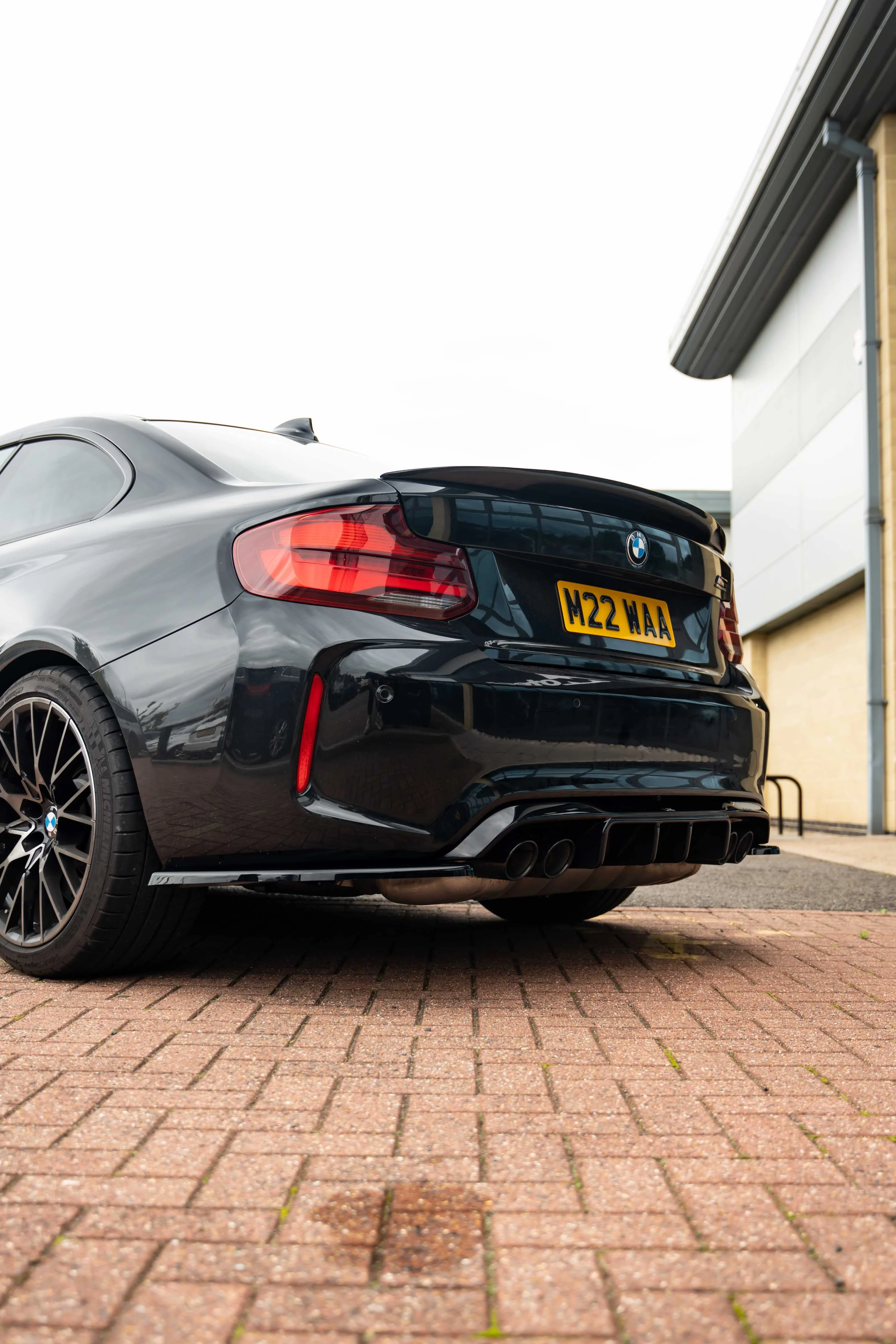 BMW F87 M2 Competition Maxton Design Rear Diffuser - Image 3