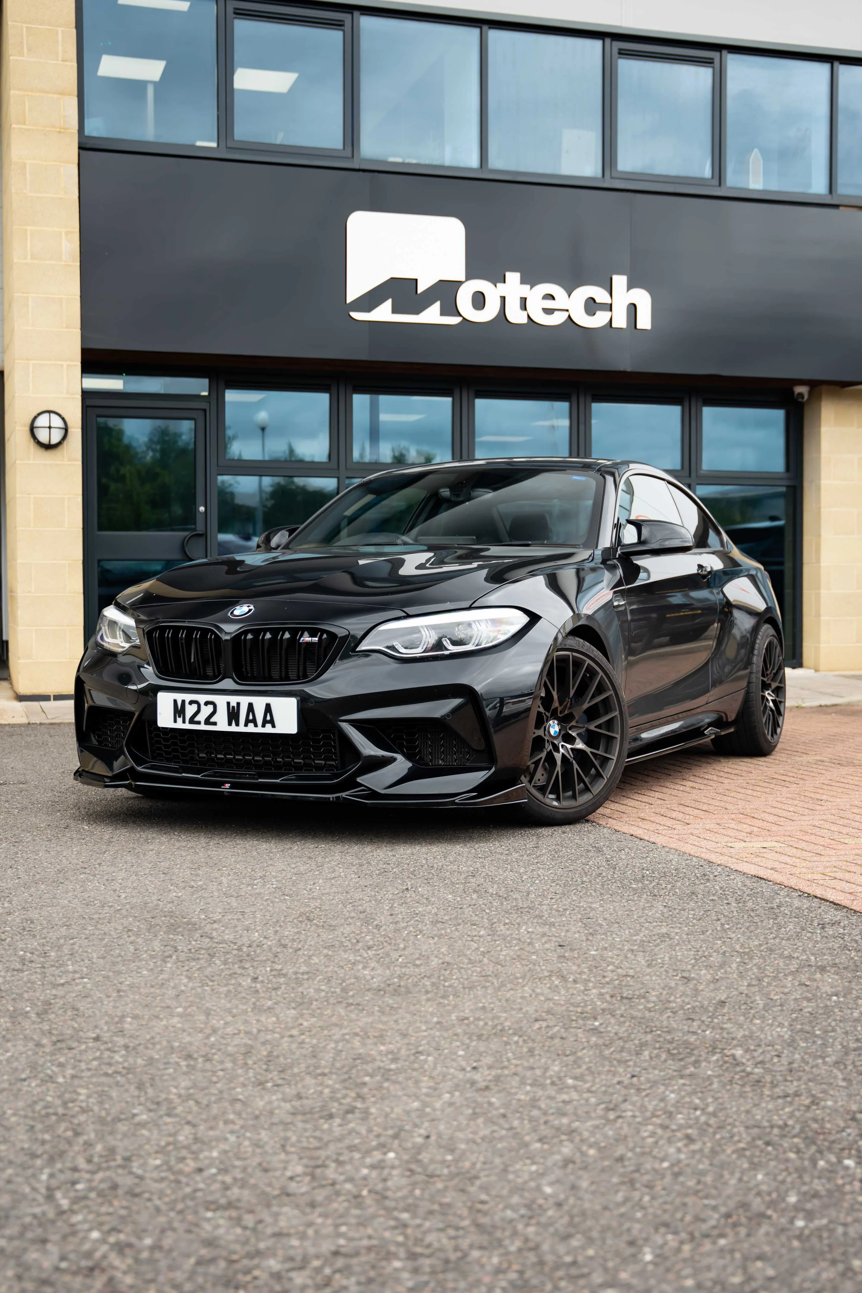 BMW F87 M2 Competition Maxton Design Front Splitter - Image 4