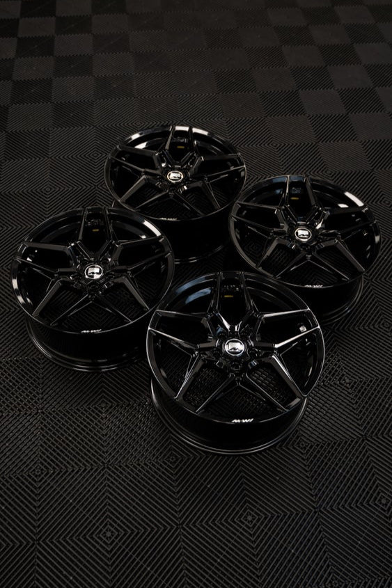 BMW G20 G21 M-W1 19" Precision Black Wheels - Image 3