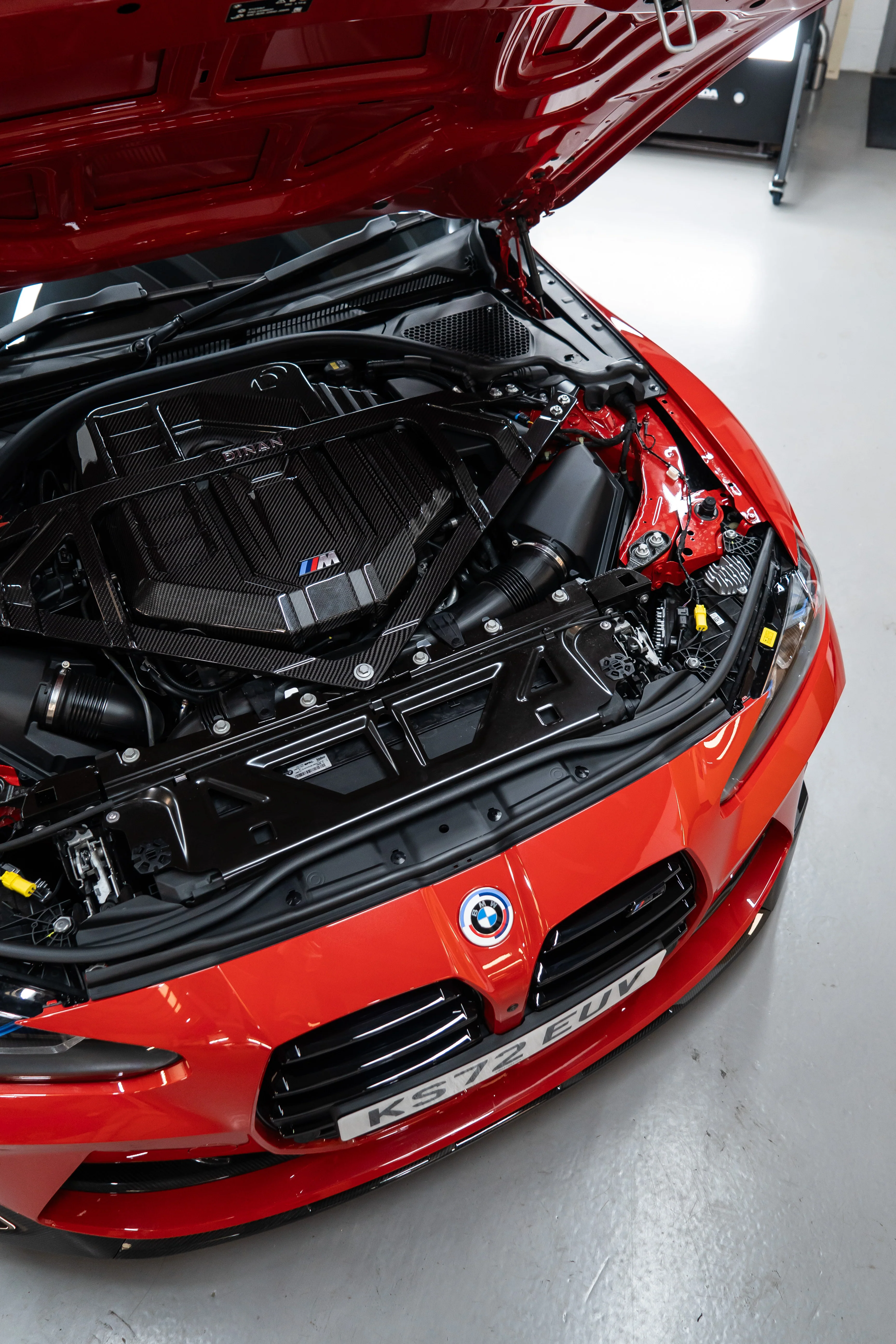 BMW G87 M2 - Dinan Carbon Fiber Strut Tower Brace - Image 2