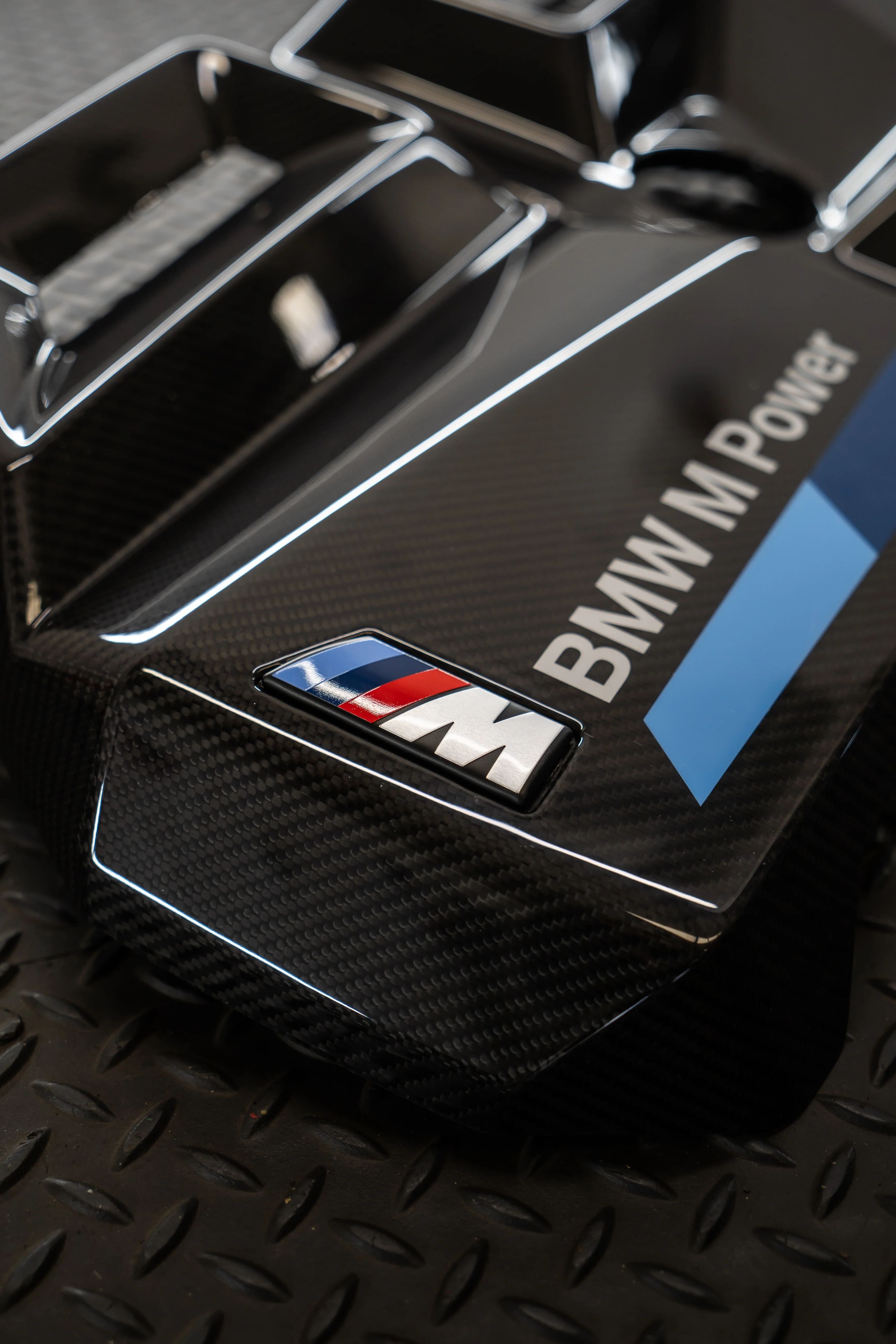 BMW G8X Genuine M Performance Carbon Fibre Engine Cover - Image 4