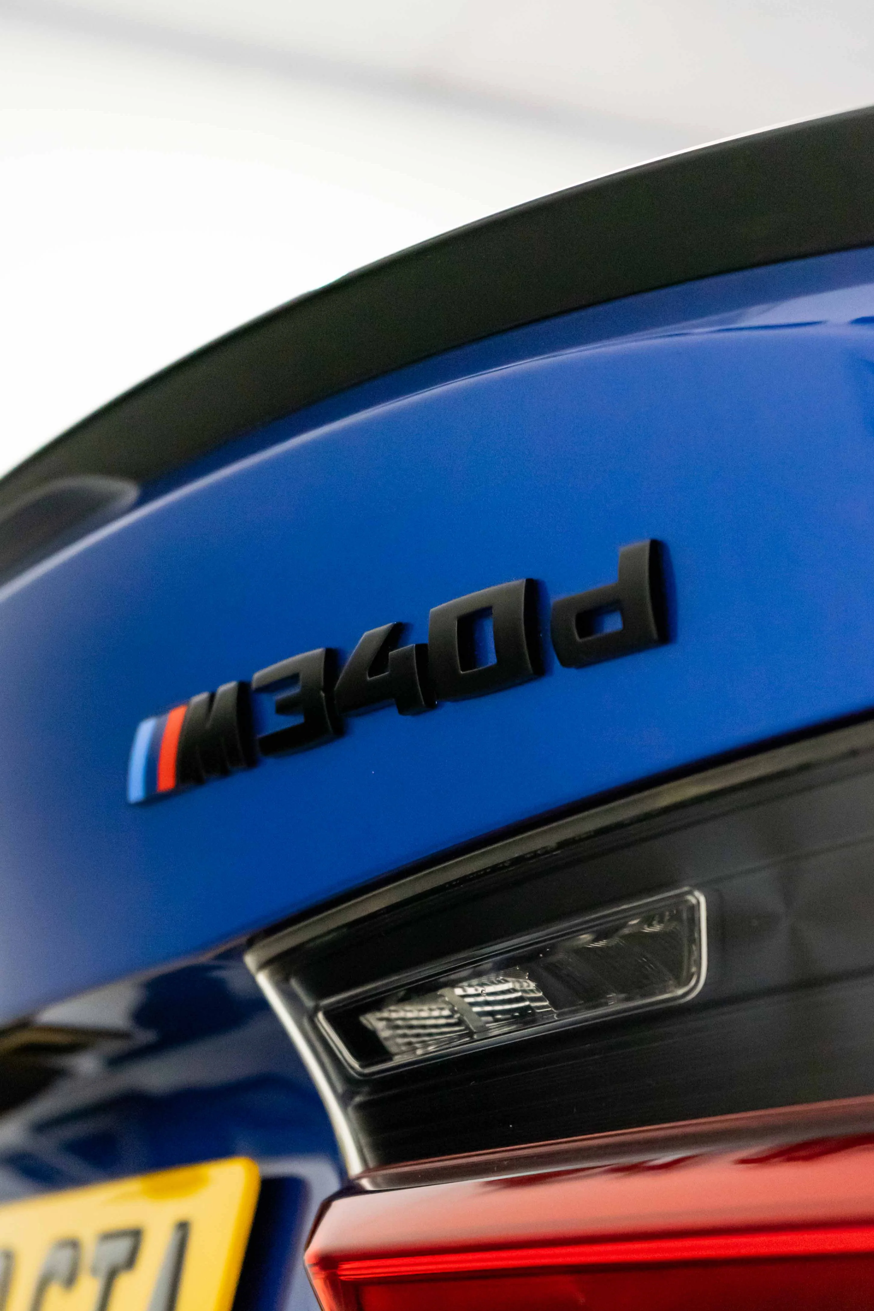 BMW Genuine Gloss Black M340D Badge - Image 2