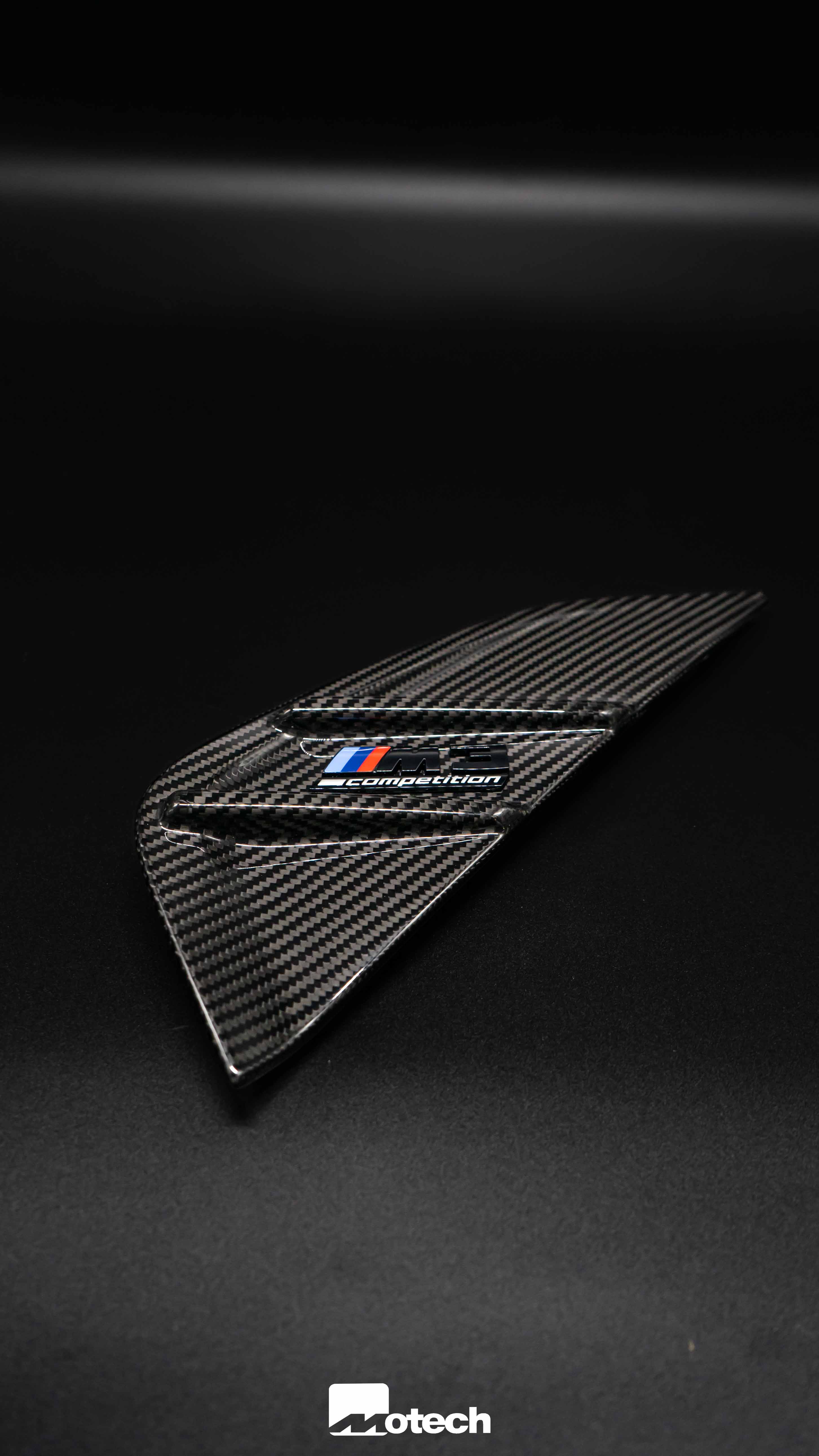 BMW M Performance Carbon fender badge G80/G81 M3 - Image 6