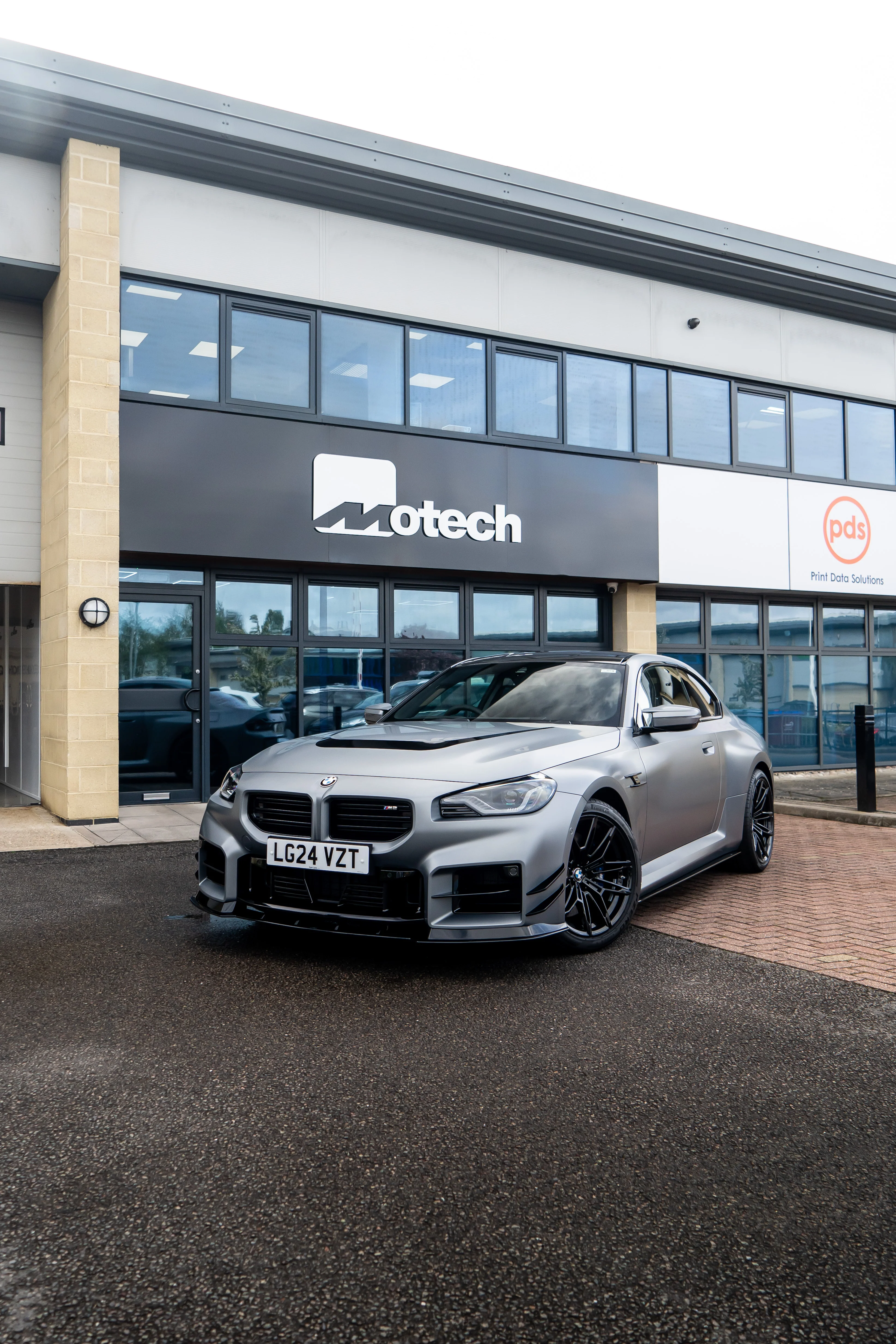 BMW M2 G87 AC Schnitzer Design Bonnet Sticker - Image 5