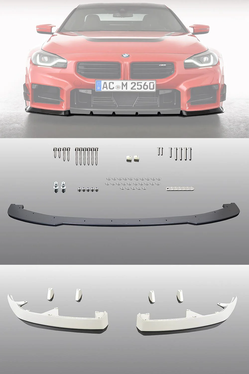 BMW M2 G87 AC Schnitzer Front Splitter - Image 4