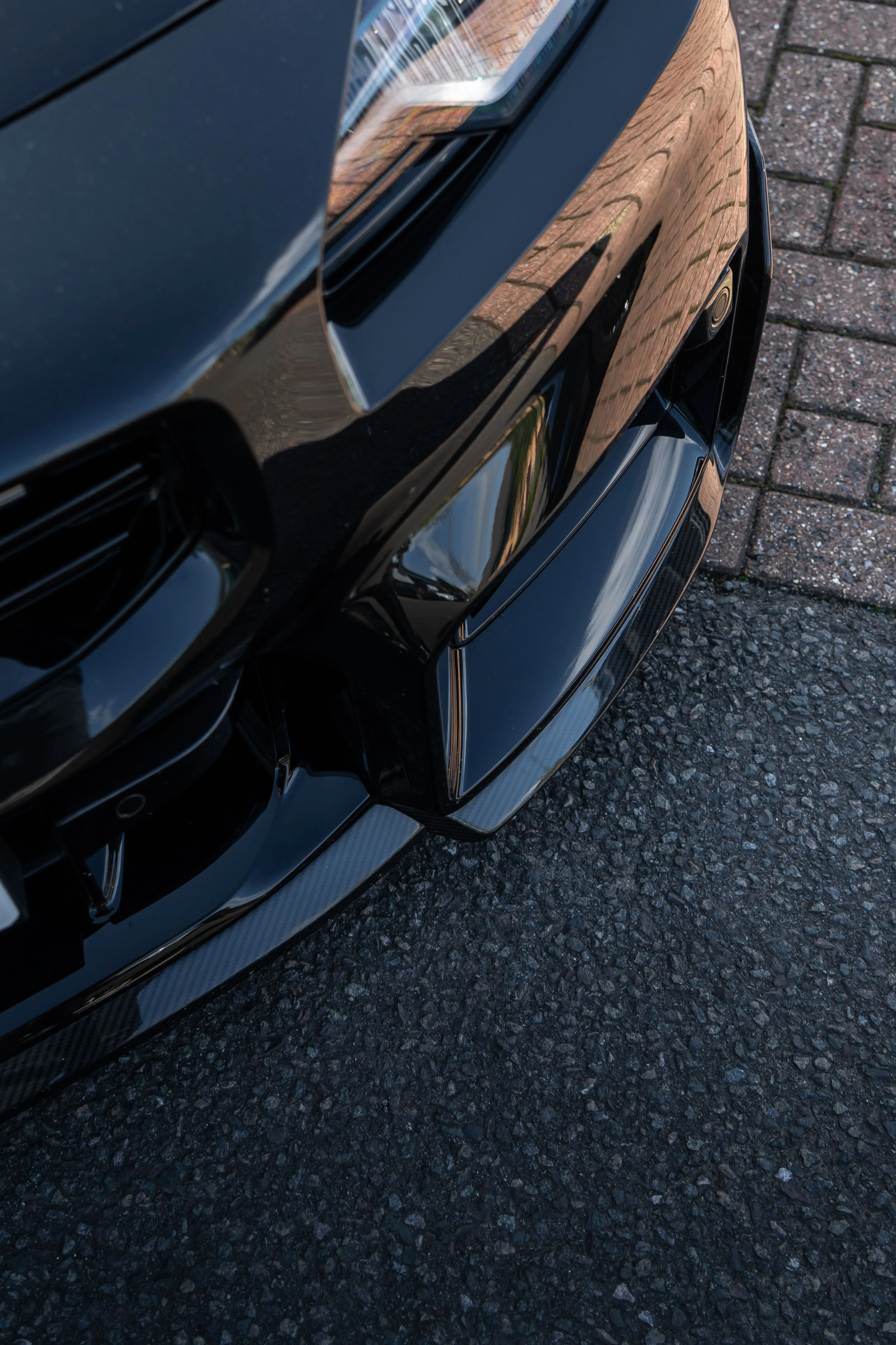 BMW M2 G87 M Performance Style Carbon Front Splitter - Image 3