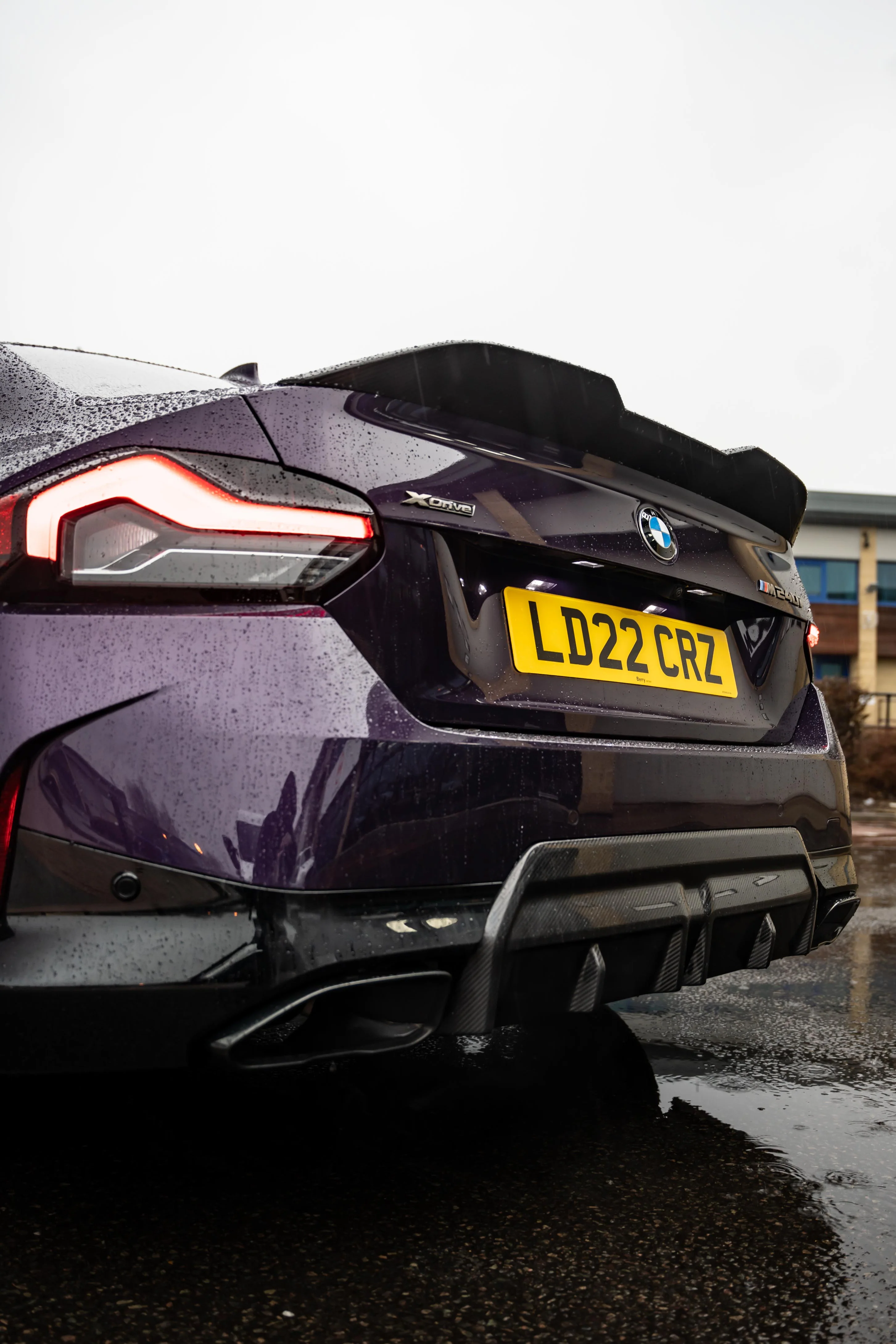 BMW M240i G42 M Performance Carbon Rear Diffuser