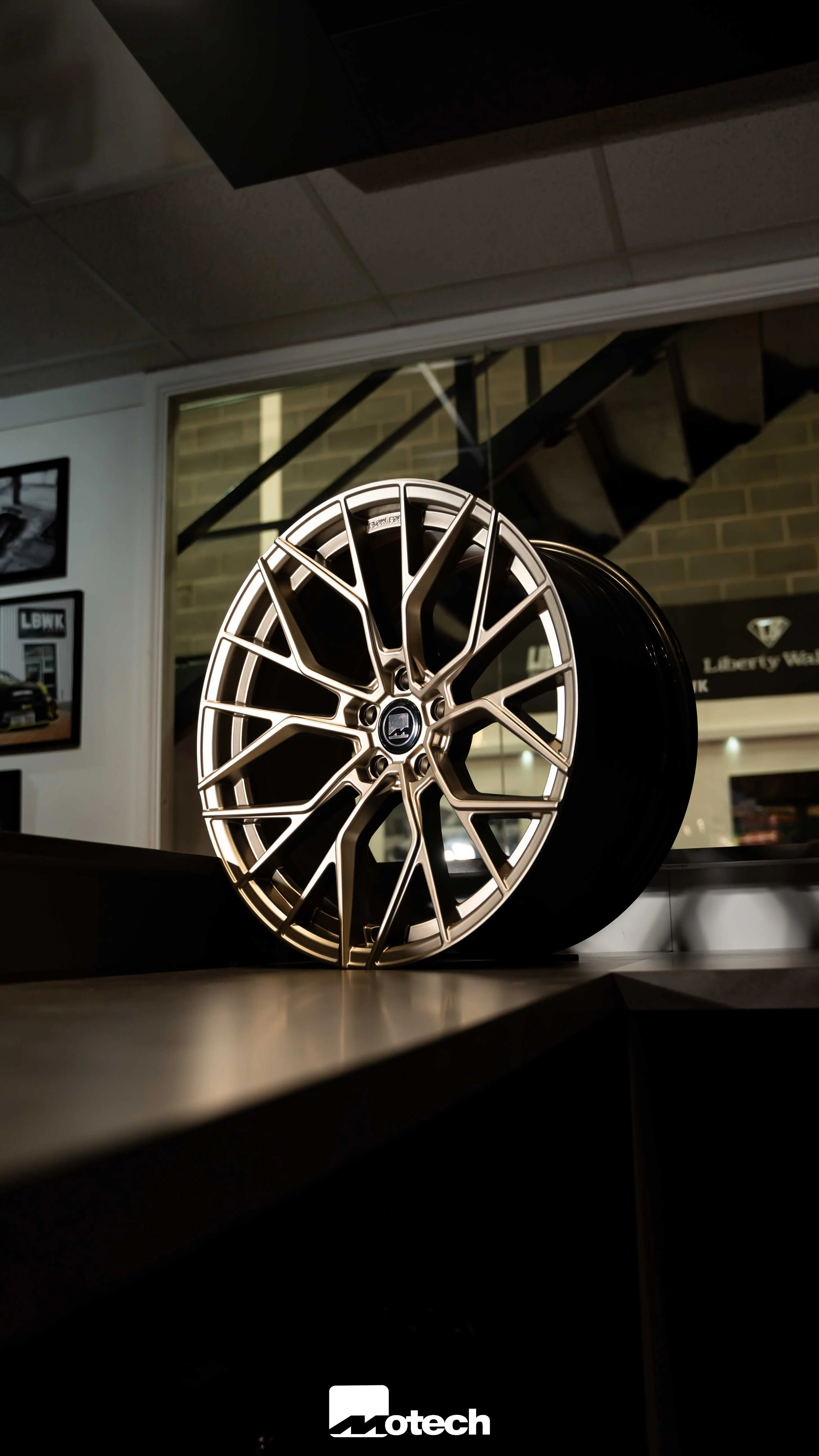 BMW 2 Series M240i G42 M-W3 20" Neodyme Gold Motech Wheels - Image 6