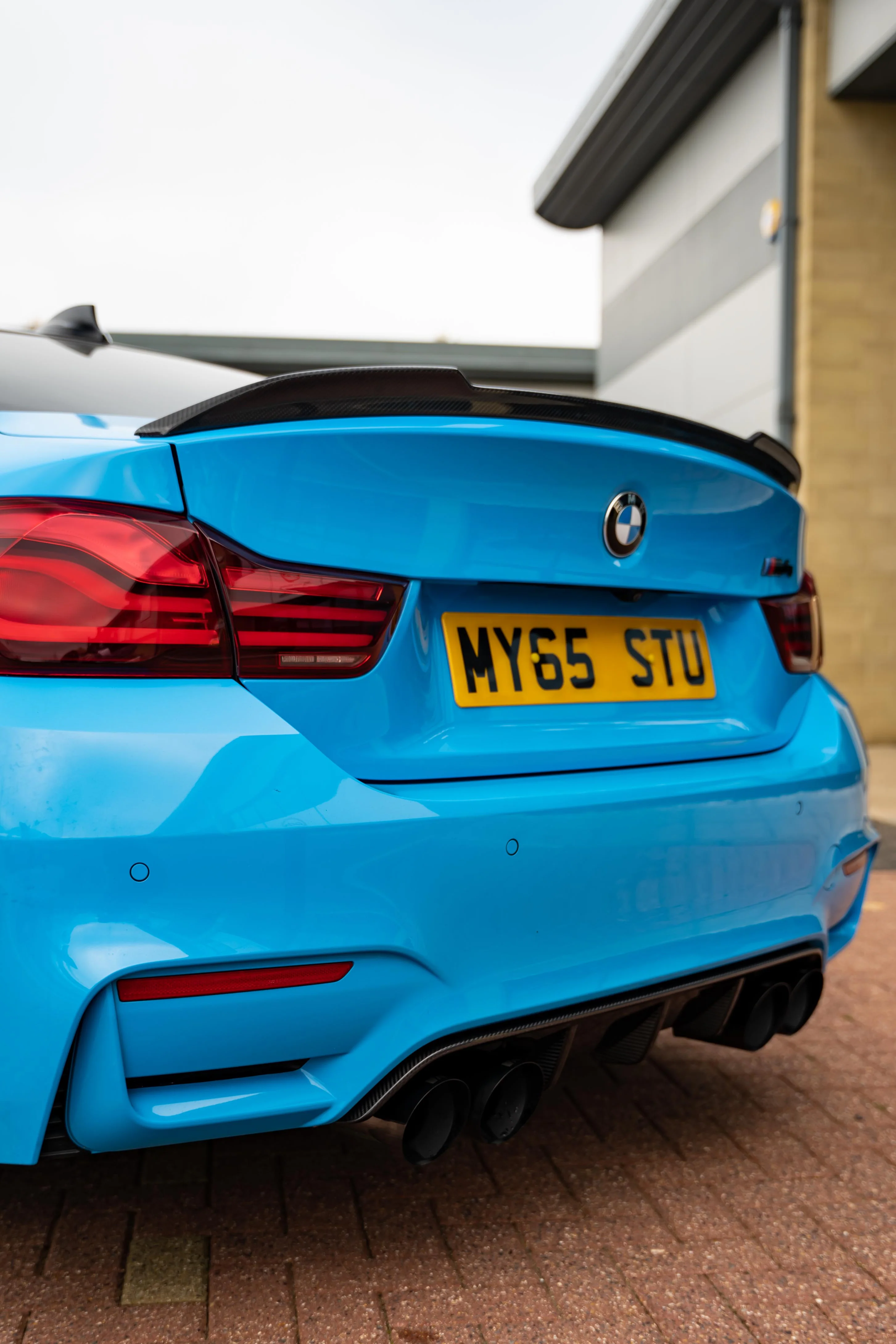 BMW M4 F82 Carbon Rear Diffuser - Image 5