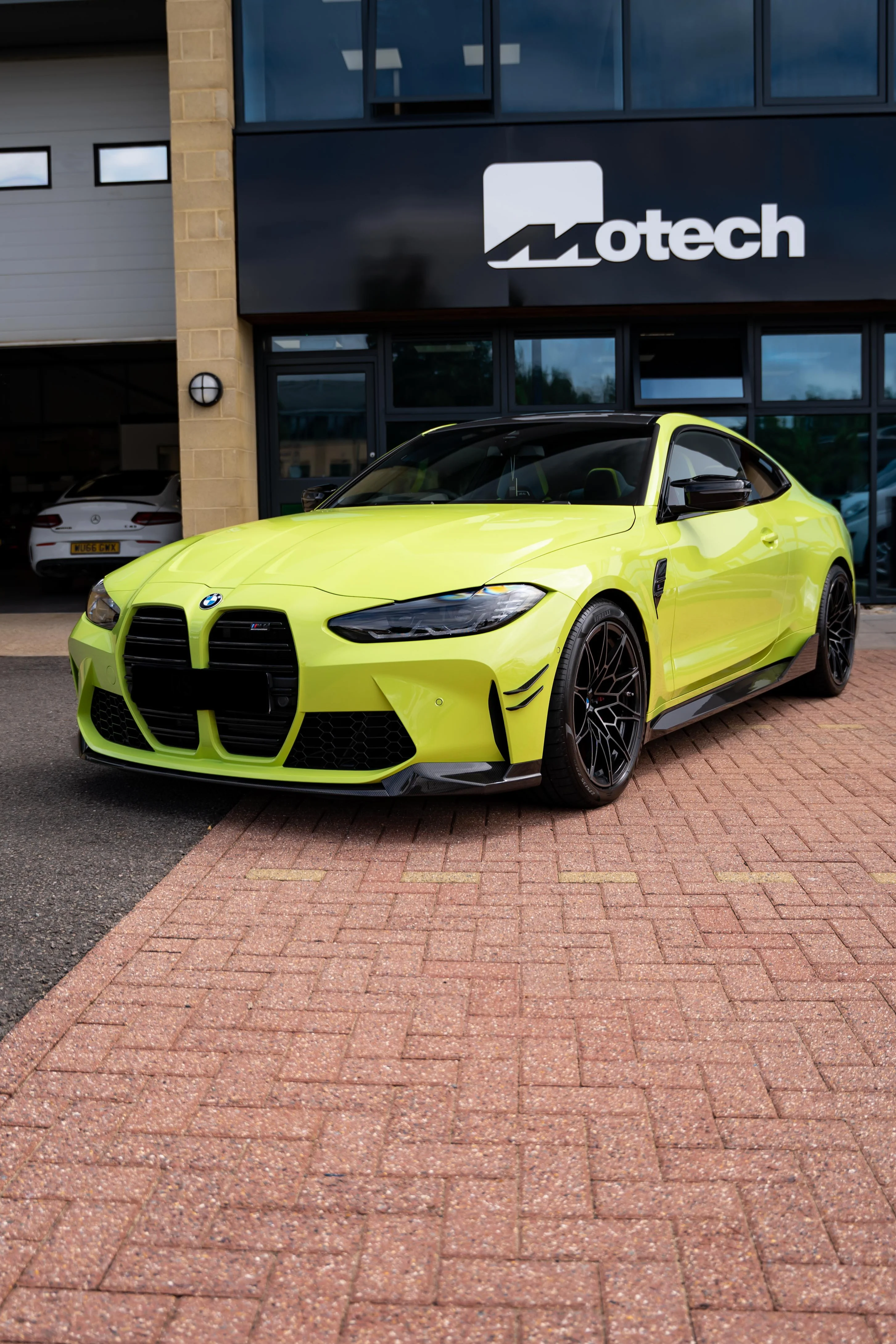 BMW M4 G82 3 Part M Performance Style Carbon Front - Image 2