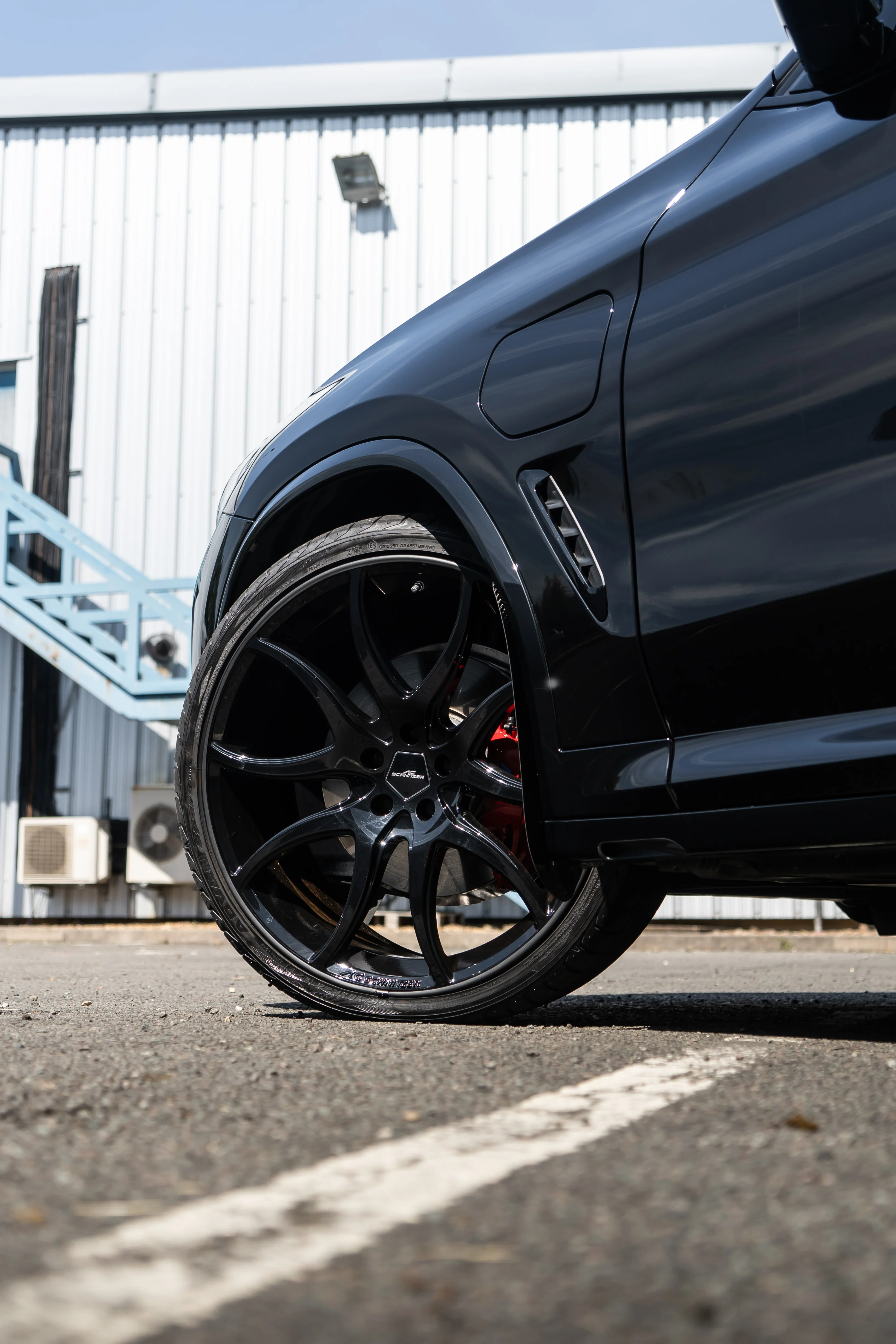 BMW X3/X4 AC2 22" Gloss Black Alloy Wheel Sets - Image 2