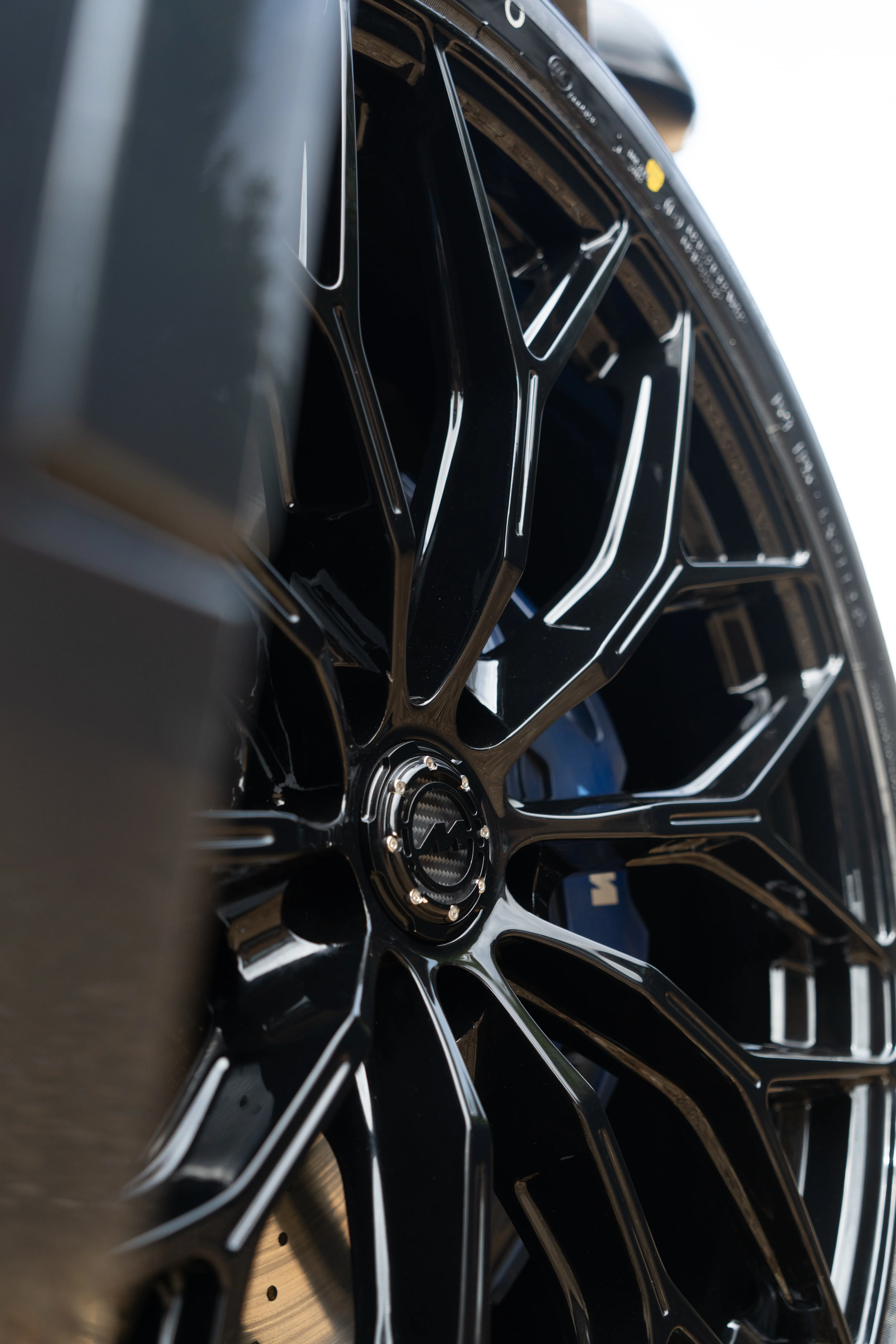 BMW X3 / X4 G01 G02 M-WX 22" Precision Black Motech Wheel - Image 2