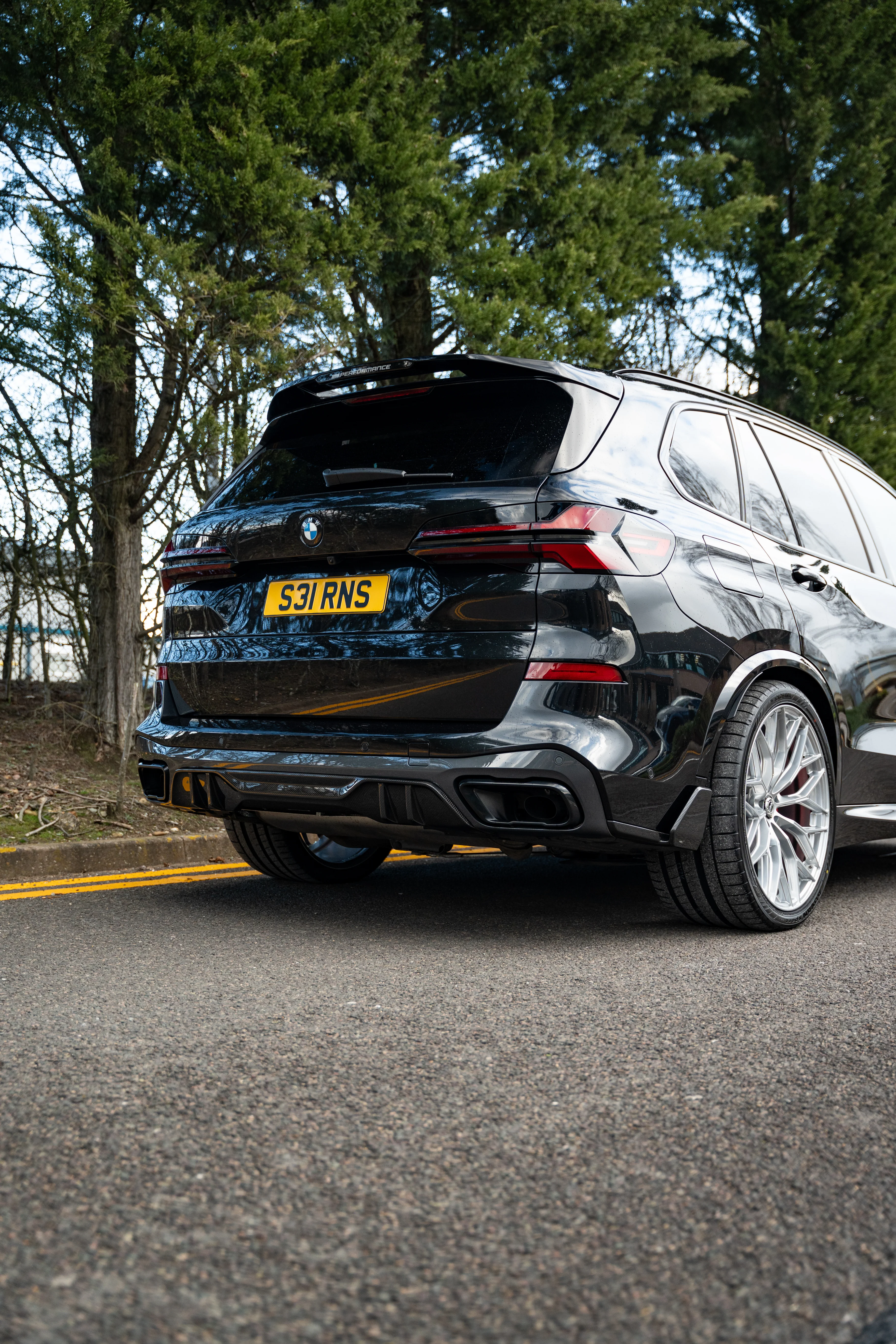 BMW X5 LCI M Performance Carbon Rear Diffuser - Image 2