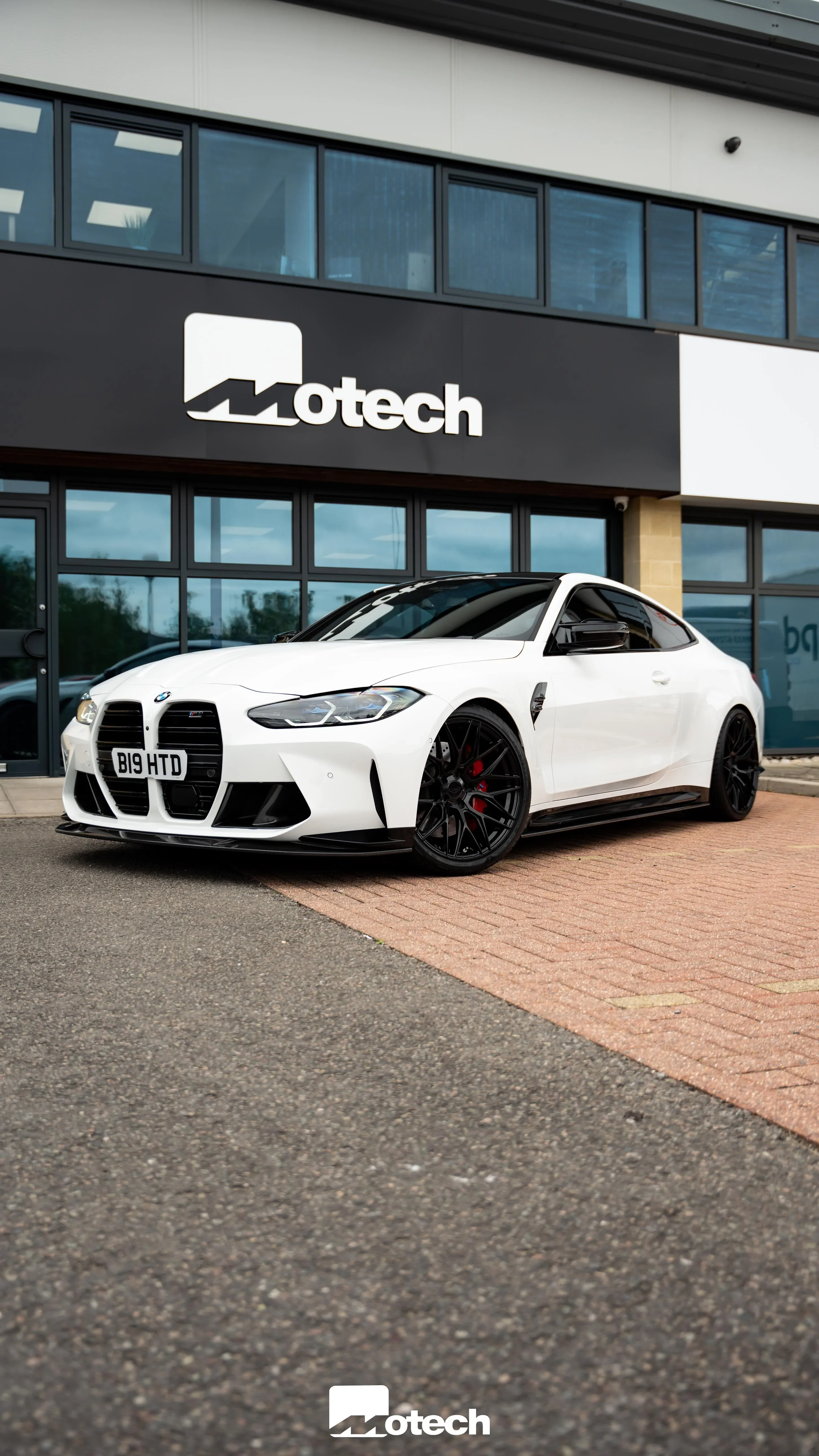 BMW G82 G83 M4 Carbon Fibre Front Splitter - Image 3