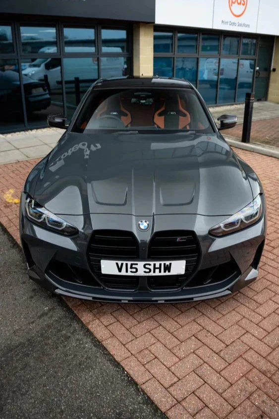 BMW M3 G80 3 Part M Performance Style Carbon Front - Image 2