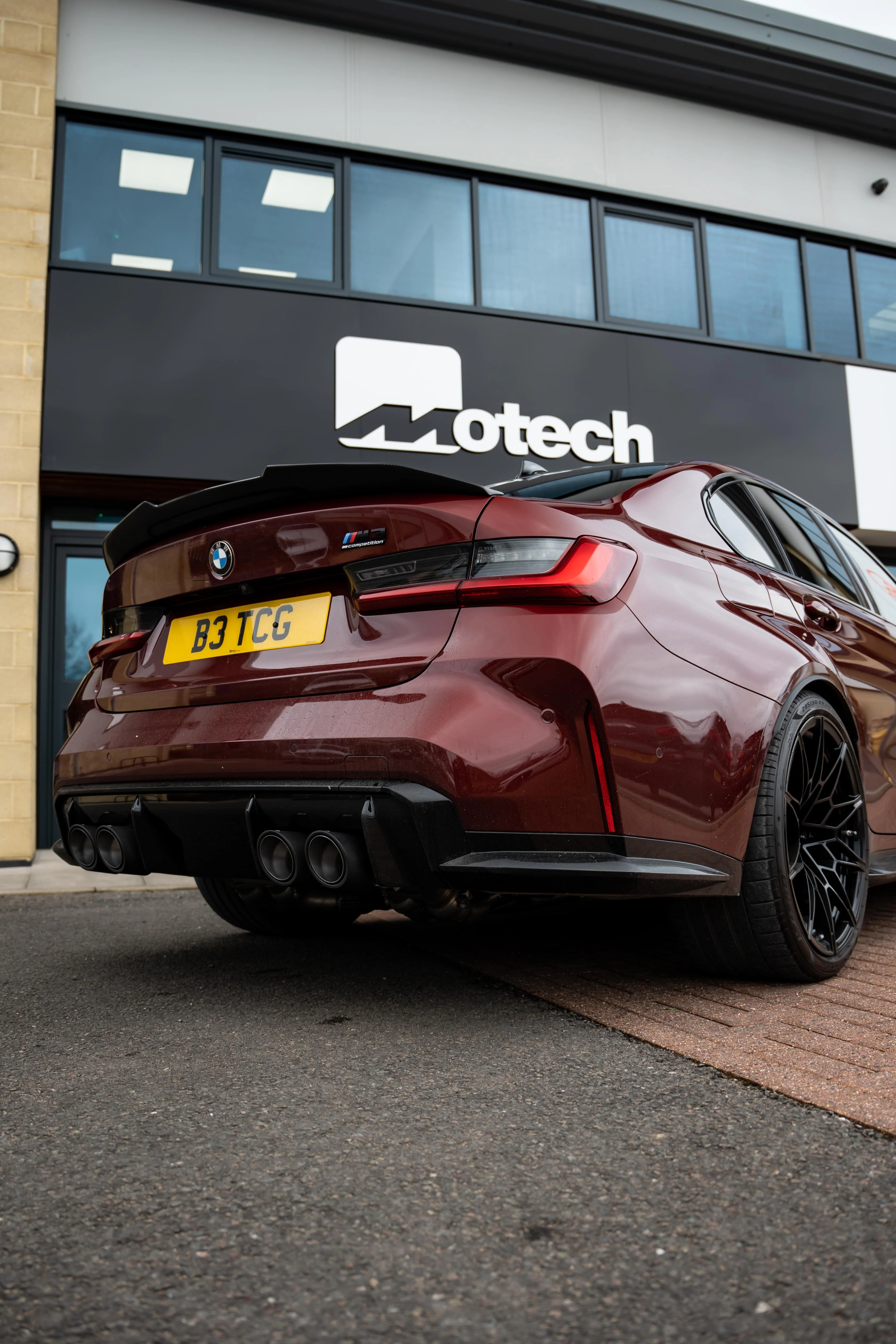 BMW M3 G80 Carbon Fibre Ducktail Spoiler - Image 3