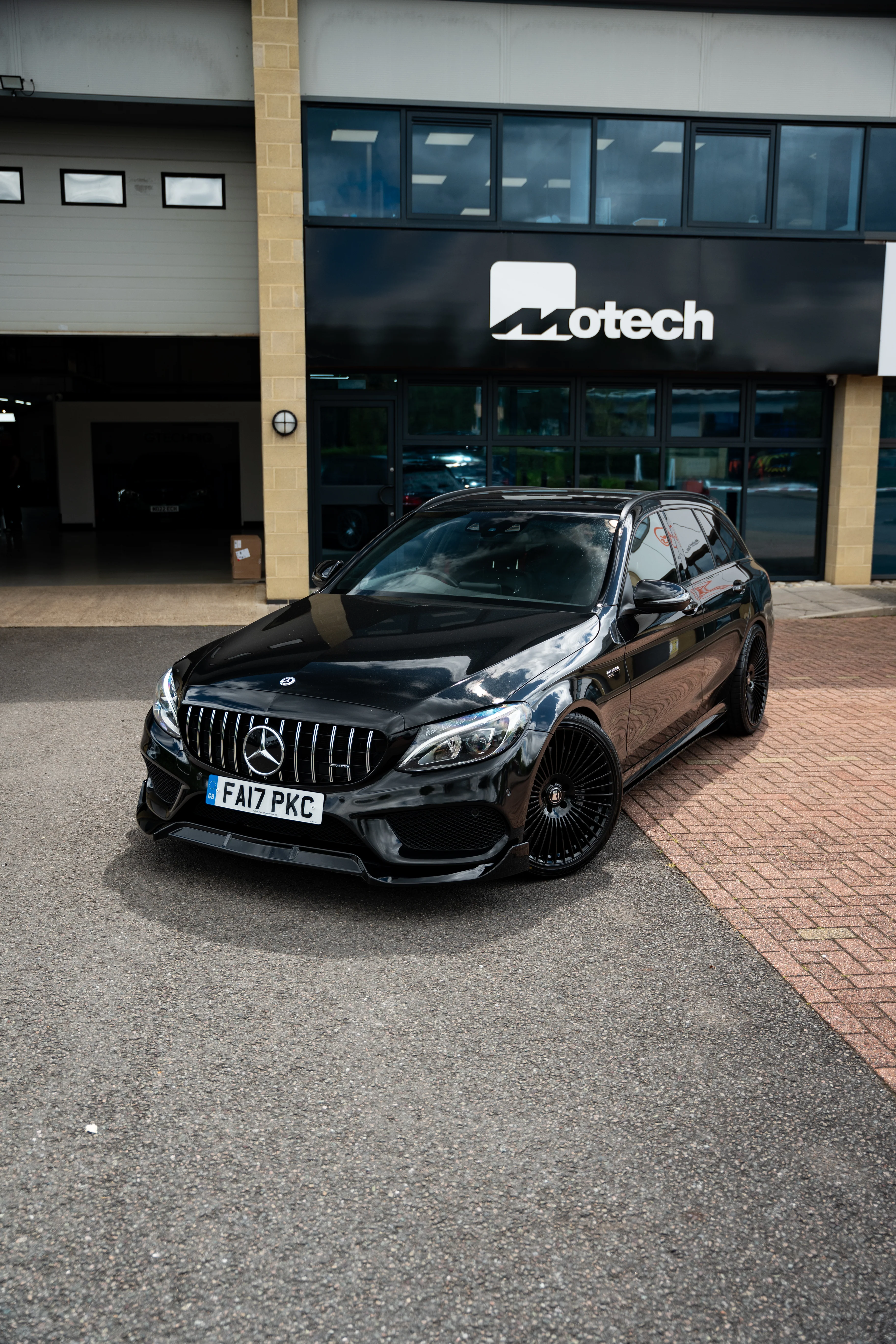 Mercedes C43 Coupe AMG Eibach Lowering Springs - Image 3