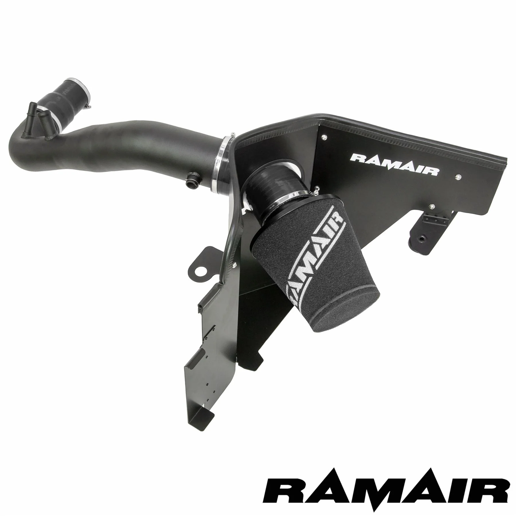 Performance Foam Induction Kit for 2.3 Ecoboost Ford Mustang - Black Hose