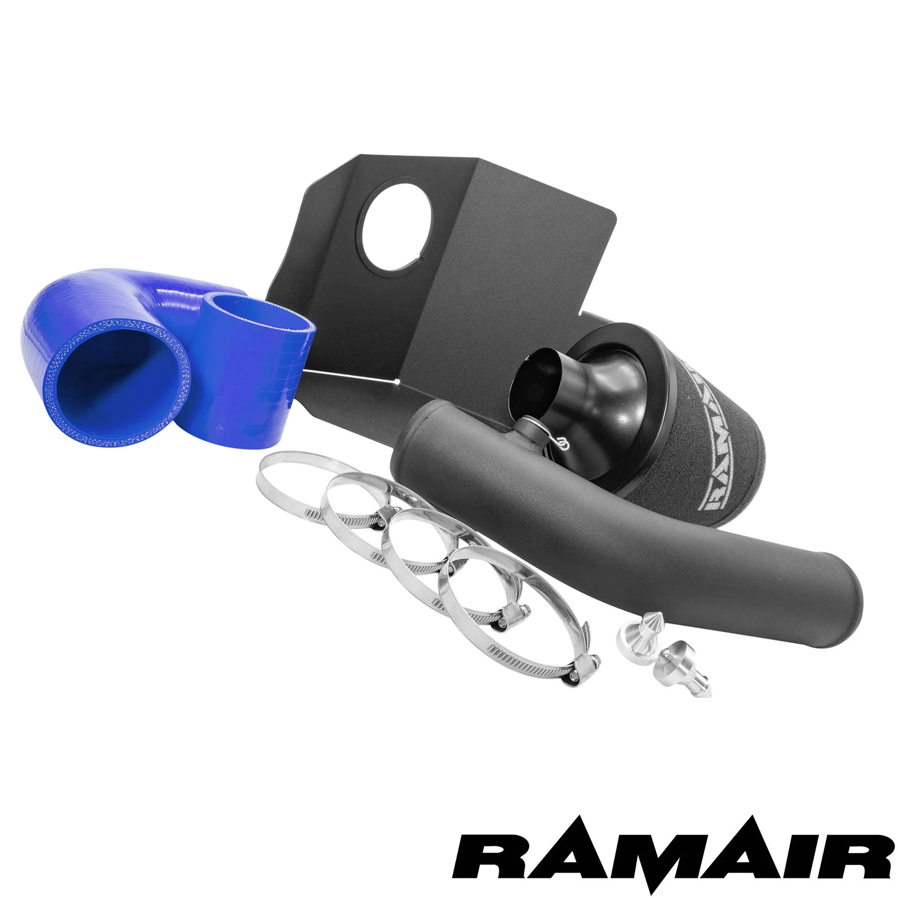 Performance Foam Induction Kit for MK8 Ford Fiesta ST 1.0 EcoBoost - Blue Hose - Image 5