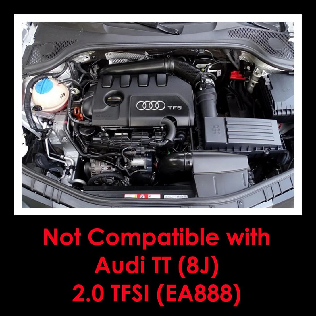 Performance Foam Induction Kit for Audi TT 8J 2.0 TFSI - Image 4