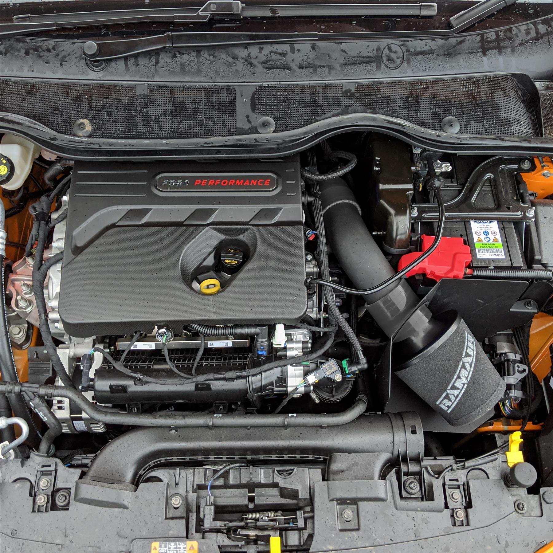 Performance Foam Induction Kit for MK8 Ford Fiesta ST 1.5 EcoBoost - Black Hose - Image 2