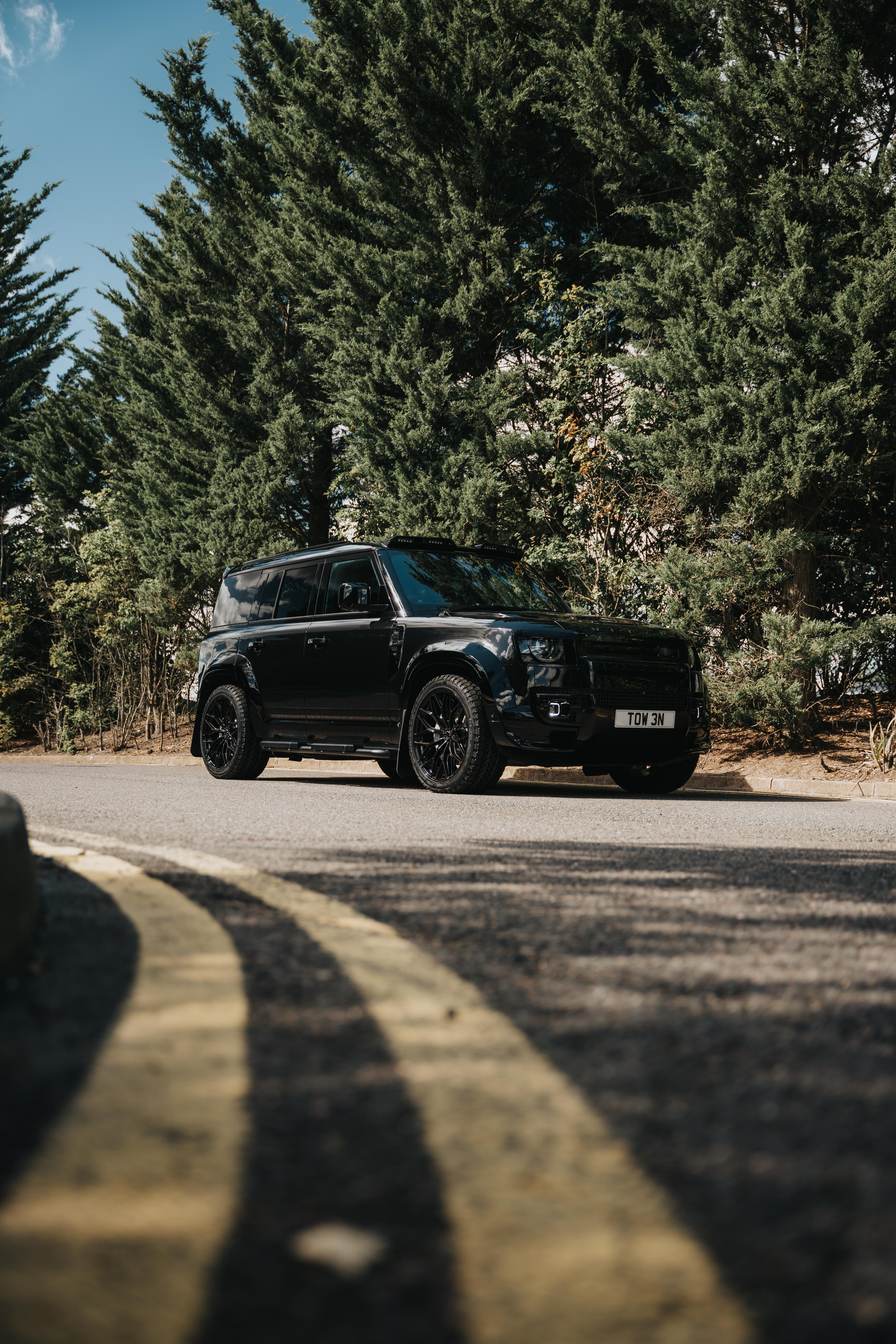 Land Rover Defender M-WX 22" Precision Black Motech Wheel - Image 11