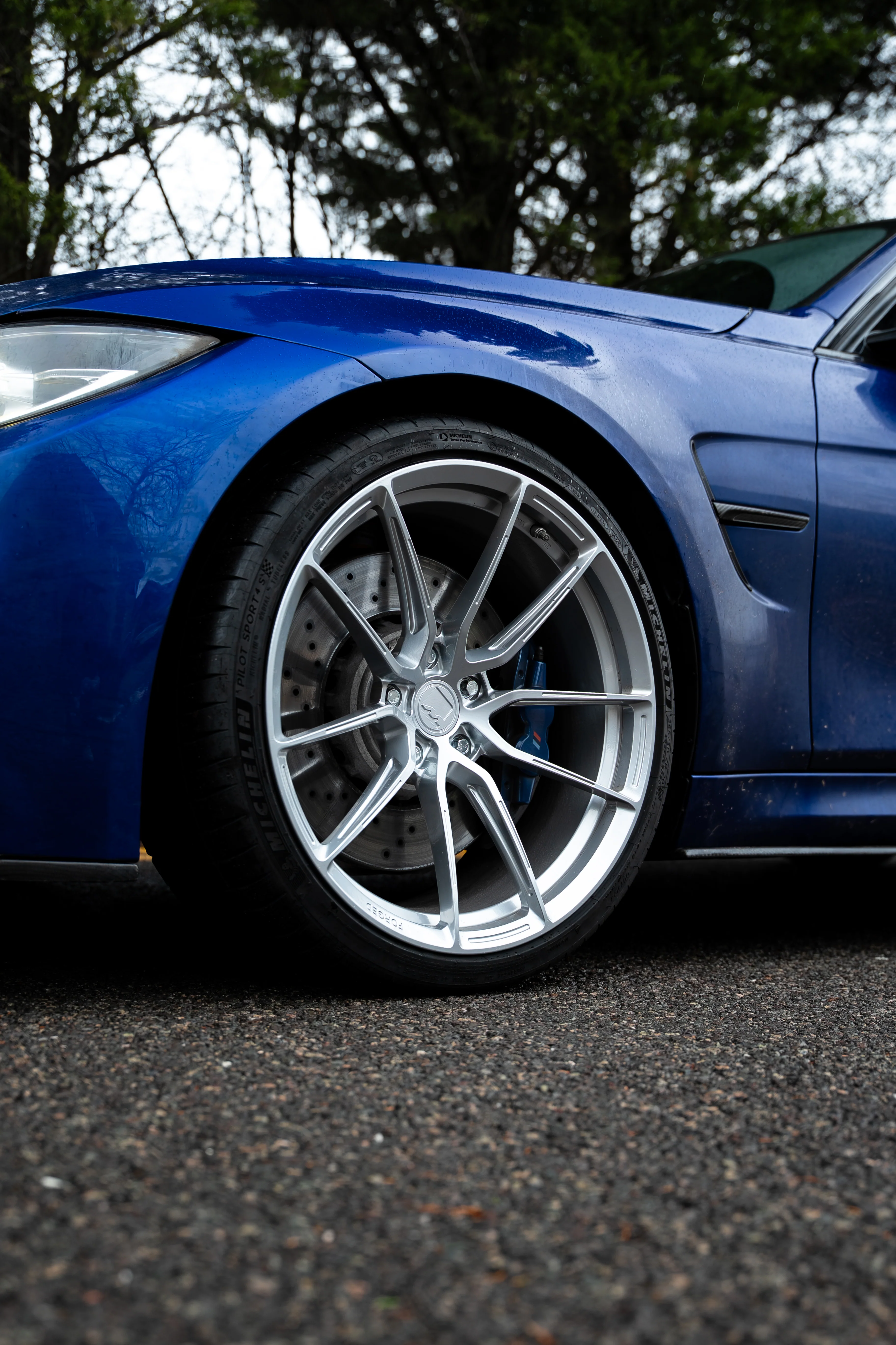 M3 F80 M-W4 20" Gloss Polished Forged Wheels - Image 11