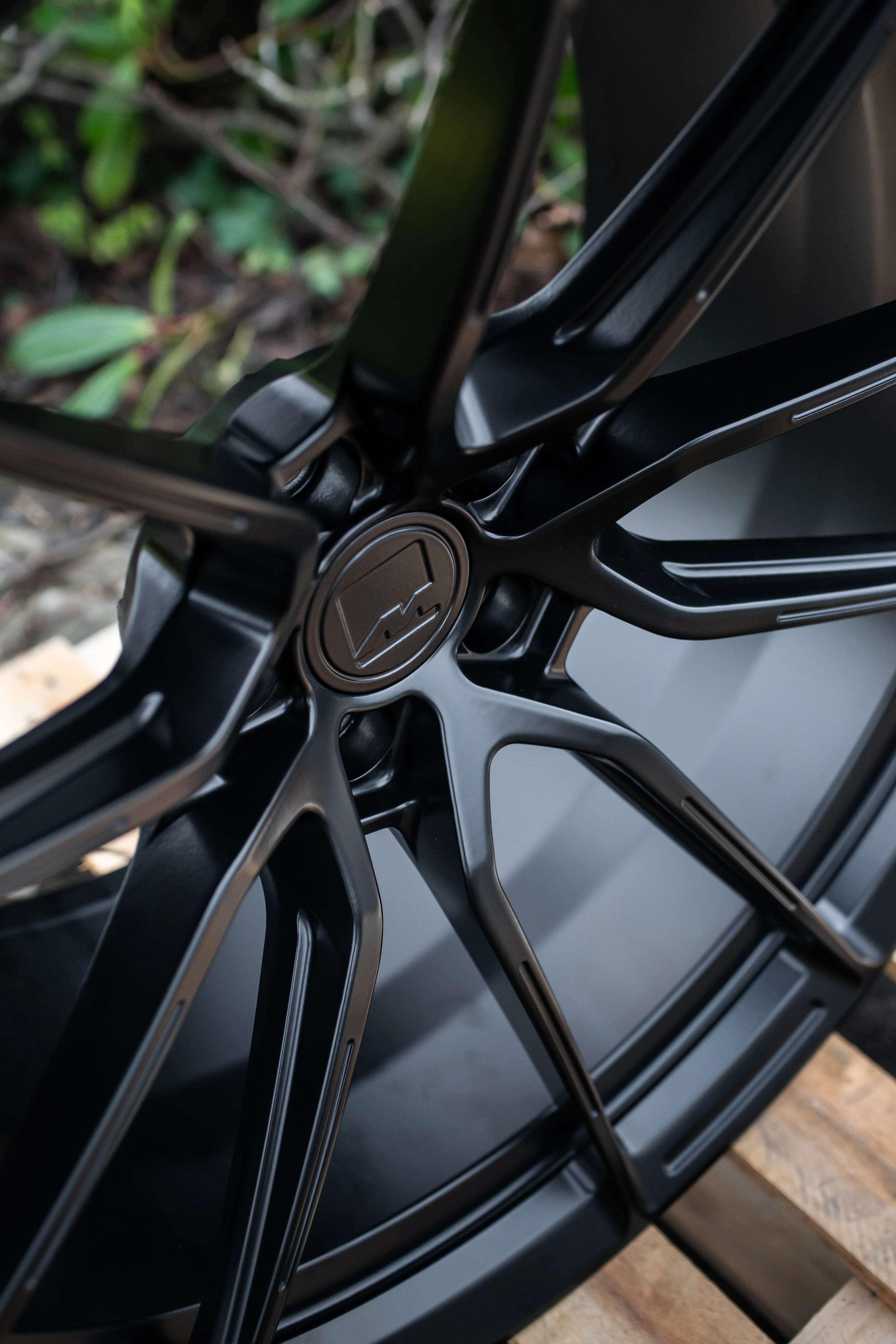 M3 F80 M-W4 19" Satin Black Forged Wheels - Image 3