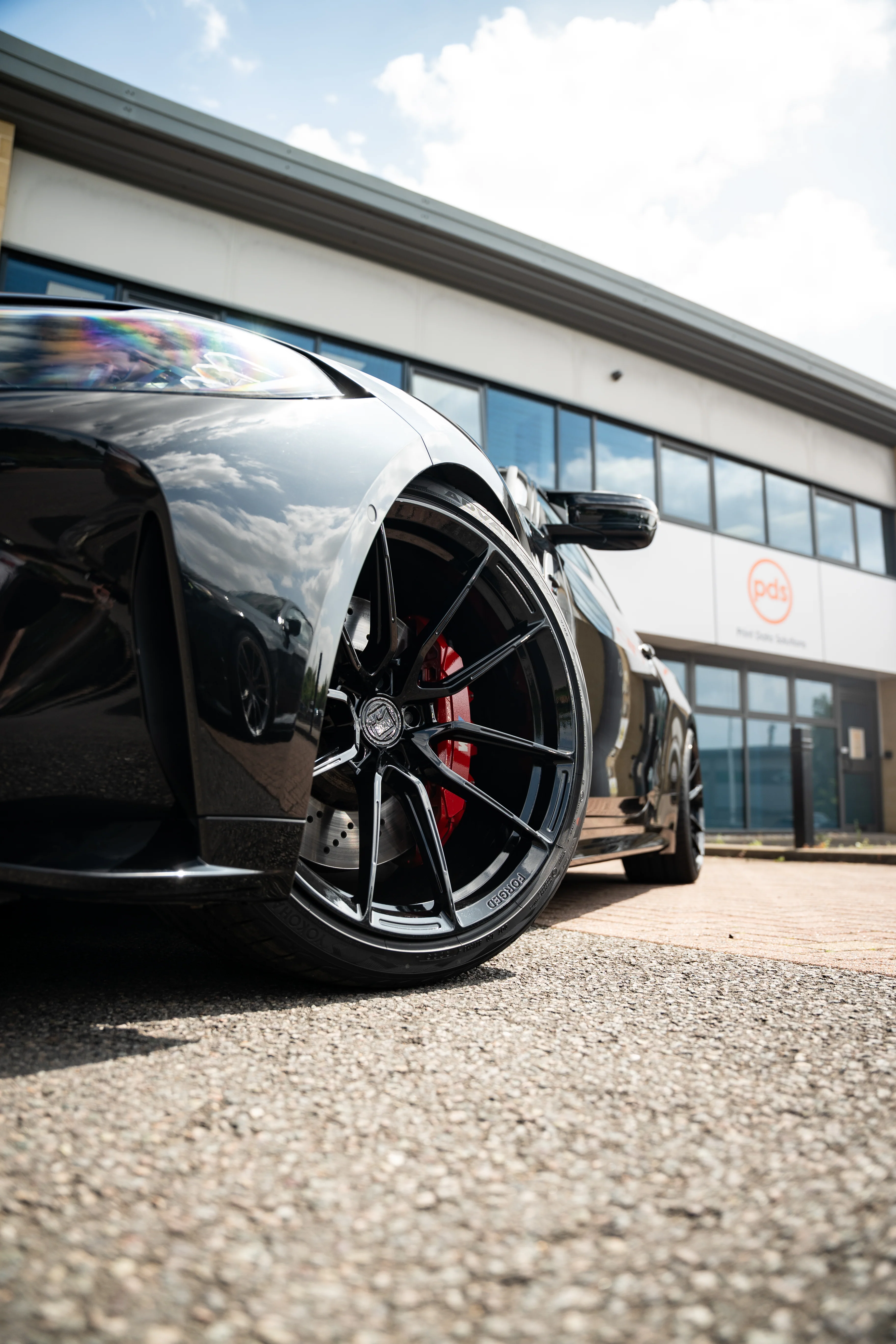 M4 G82 M-W4 20/21" Satin Black Forged Wheels - Image 3