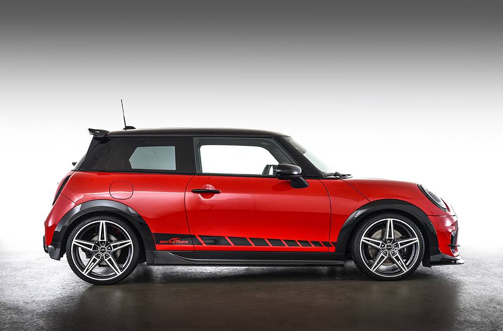 MINI F66 Cooper S / JCW AC Schnitzer Side Strip Decal Pack - Image 5