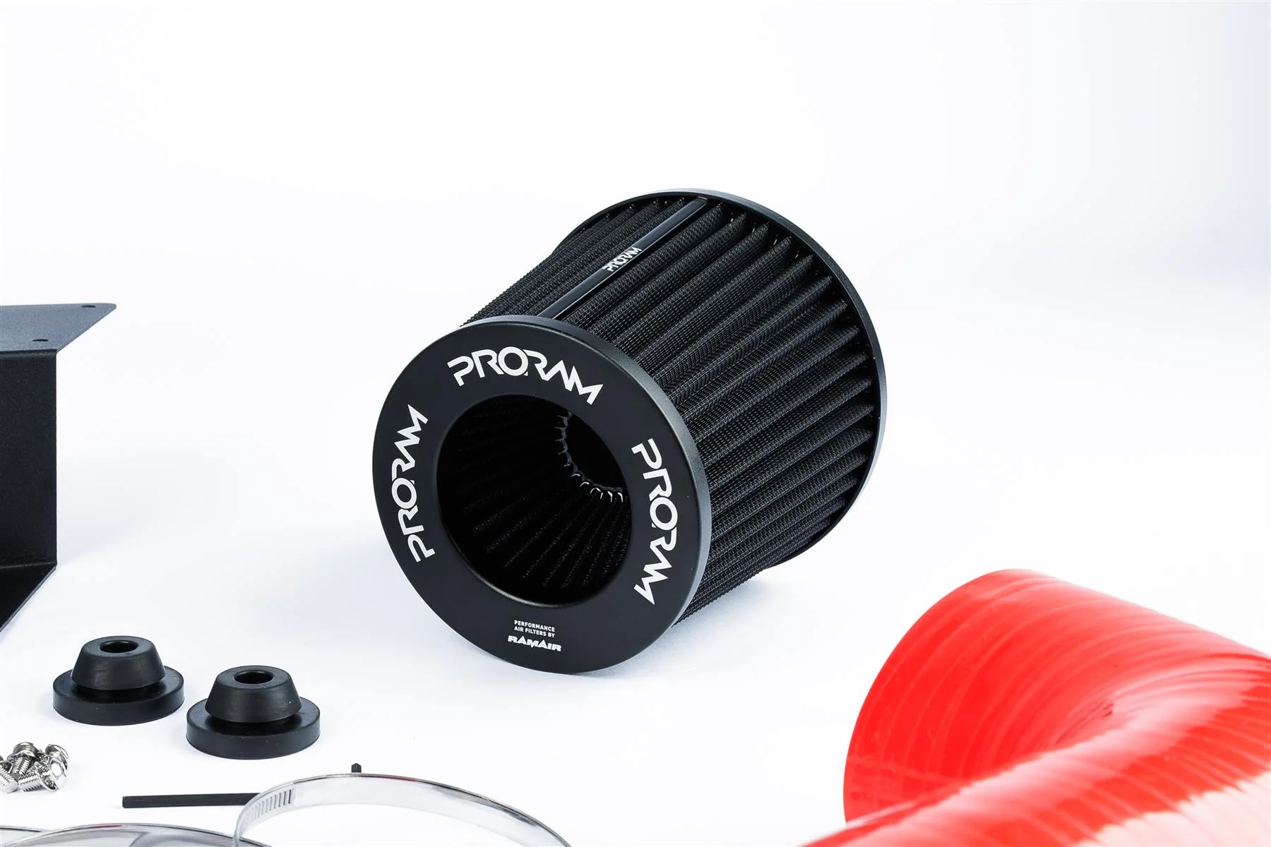 Performance Pleated Induction Kit for 2.0 TSI TFSI MK6 GTI - Red Hose - Image 3