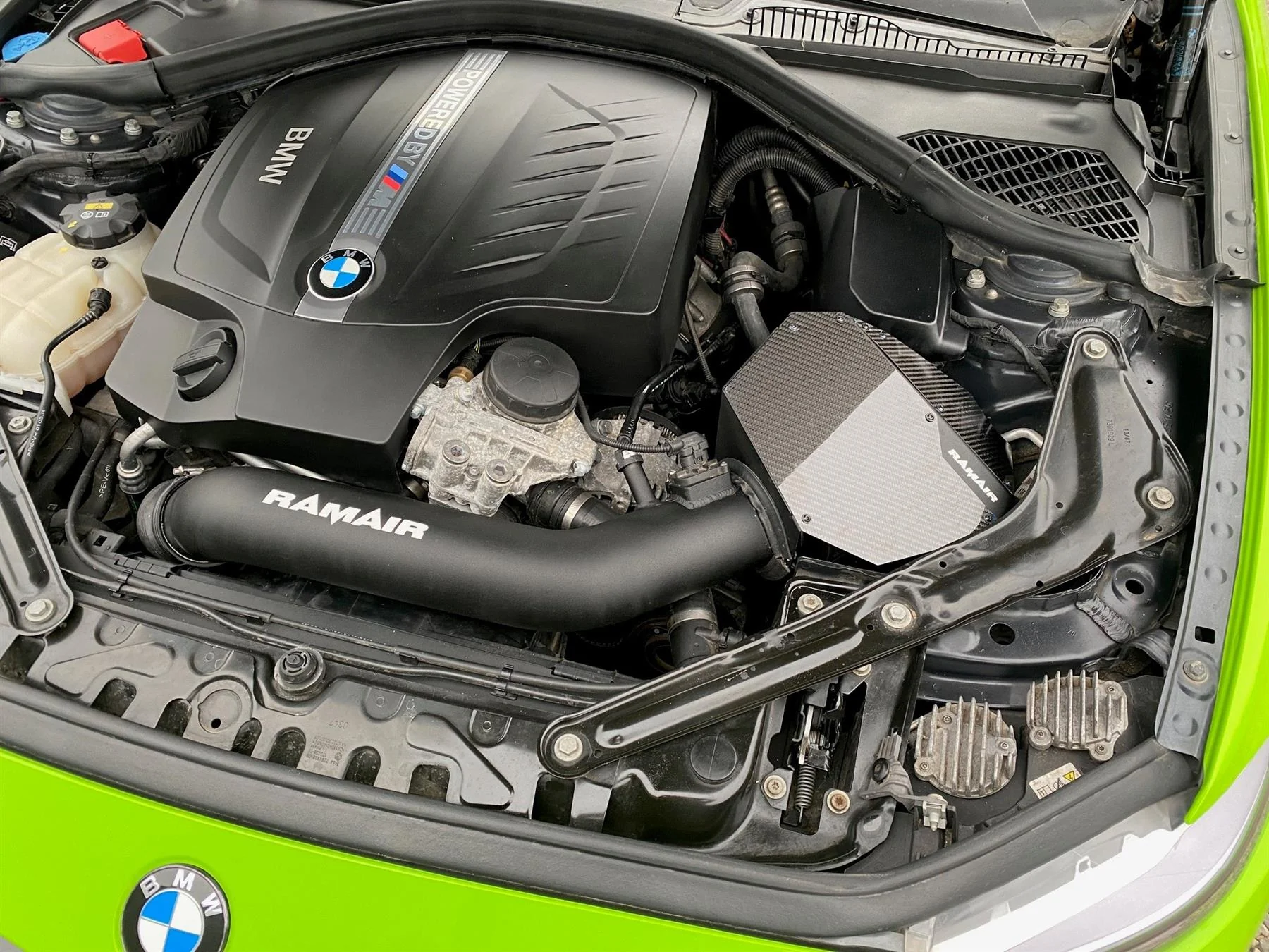 Performance Pleated Induction Kit With Carbon Lid to fit BMW 135i 235i M2 3.0T N55 - Image 11