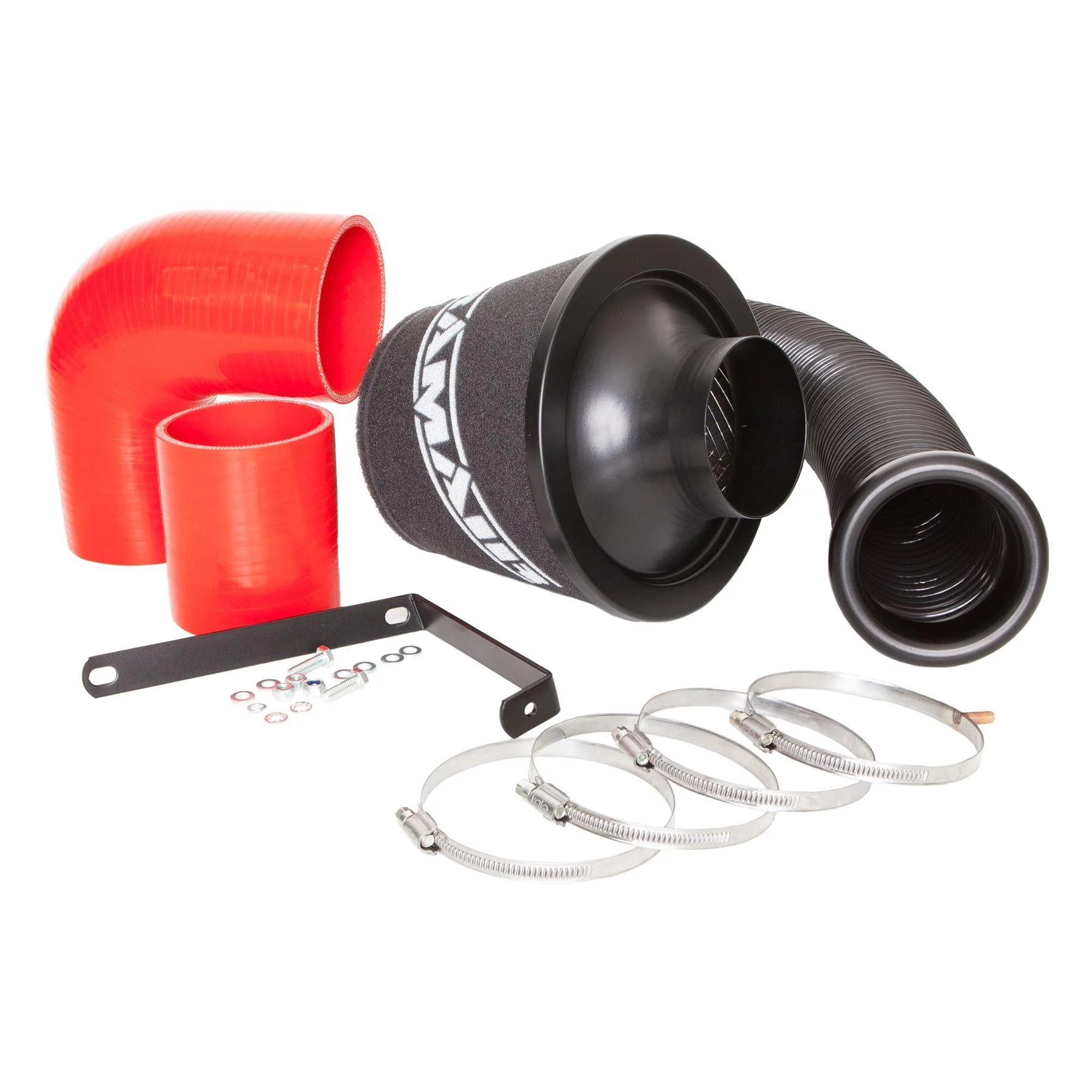 Performance Foam Induction Kit for VW MK5 Golf R32 3.2 V6 - Red Hoses