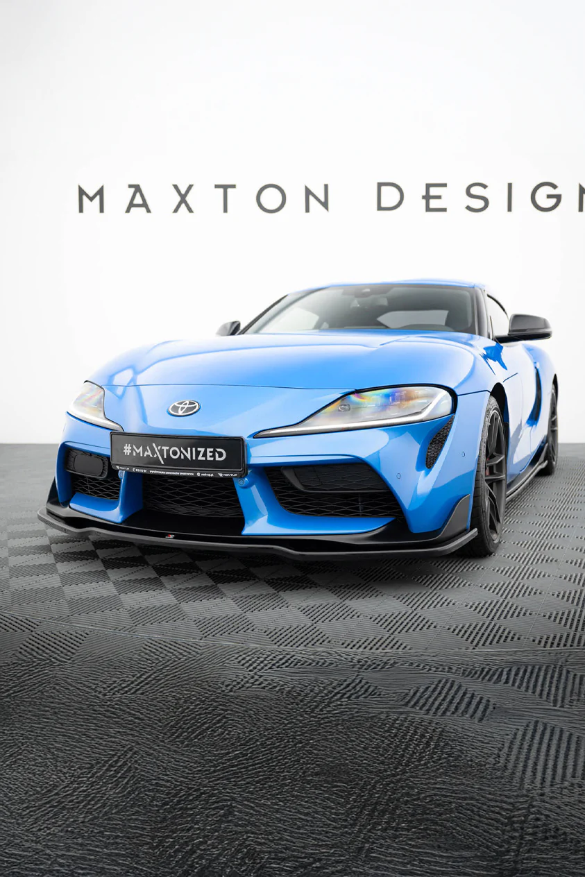 Toyota A90 Supra Maxton Design Front Splitter - Image 4
