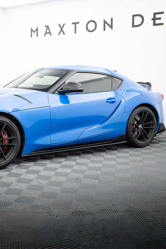 Toyota A90 Supra Maxton Design Side Skirts - Image 3