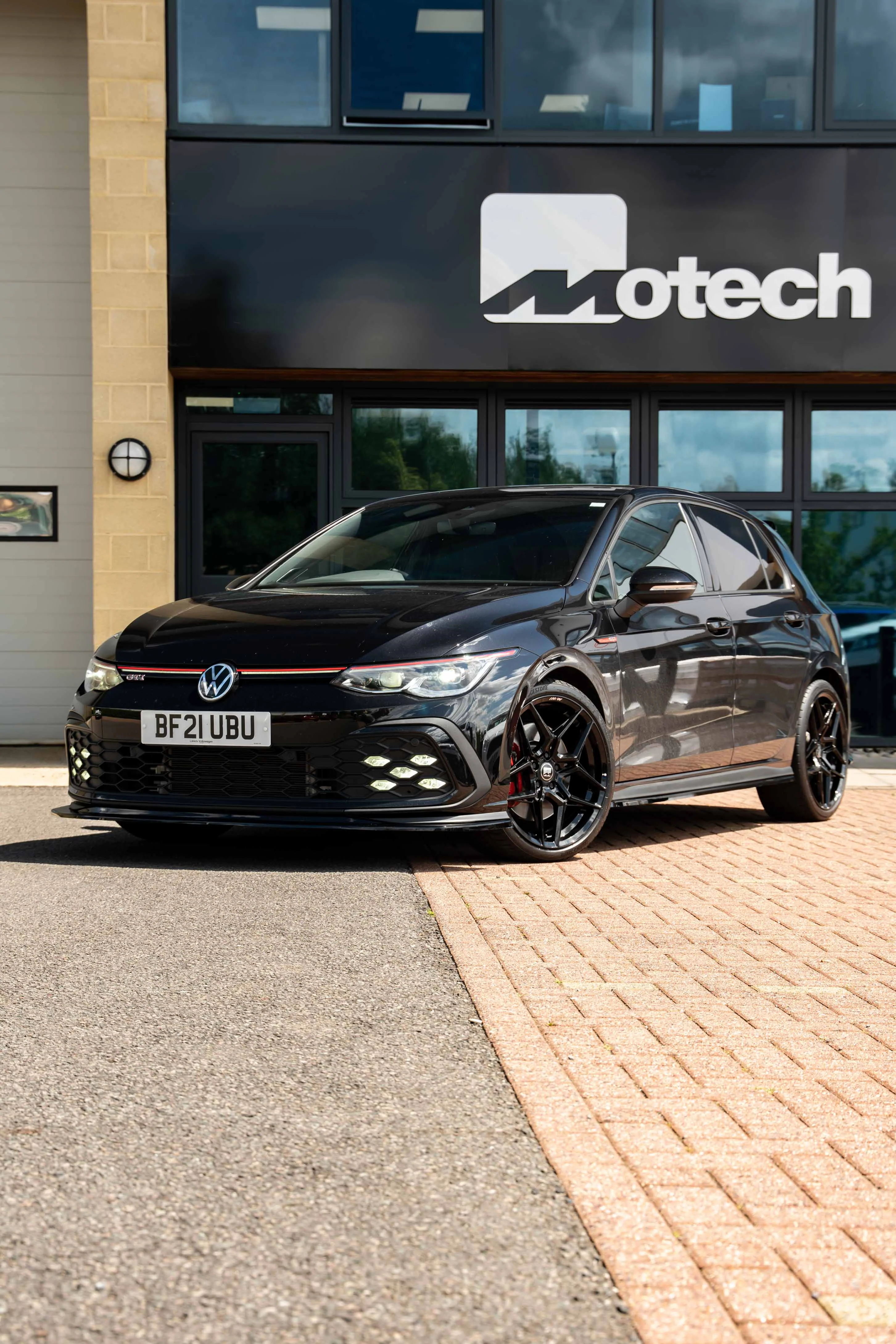 VW Golf MK8/8.5 GTI/R M-W1 19" Precision Black Wheels - Image 3