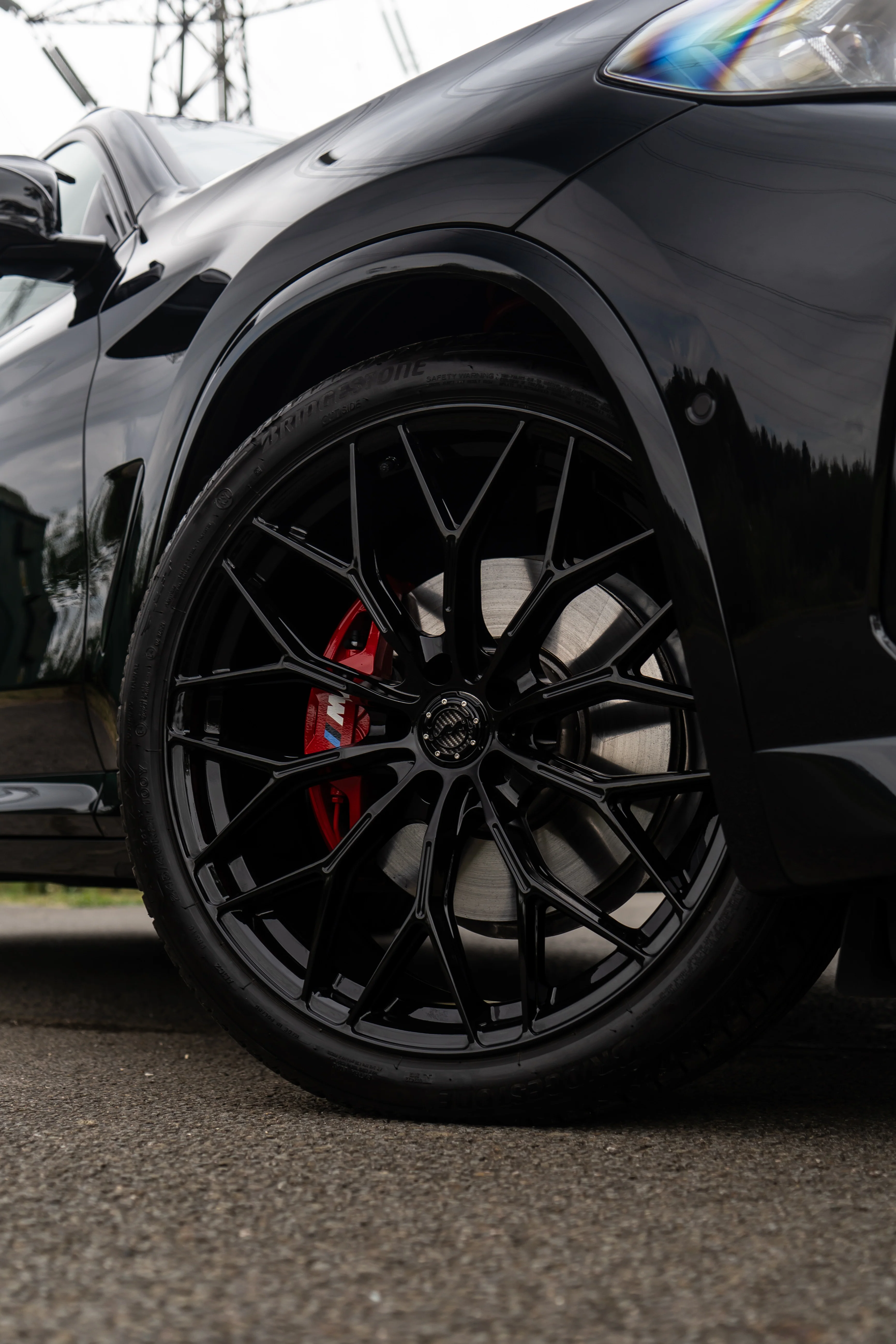 BMW X3 / X4 G01 G02 M-WX 21" Precision Black Motech Wheel - Image 7